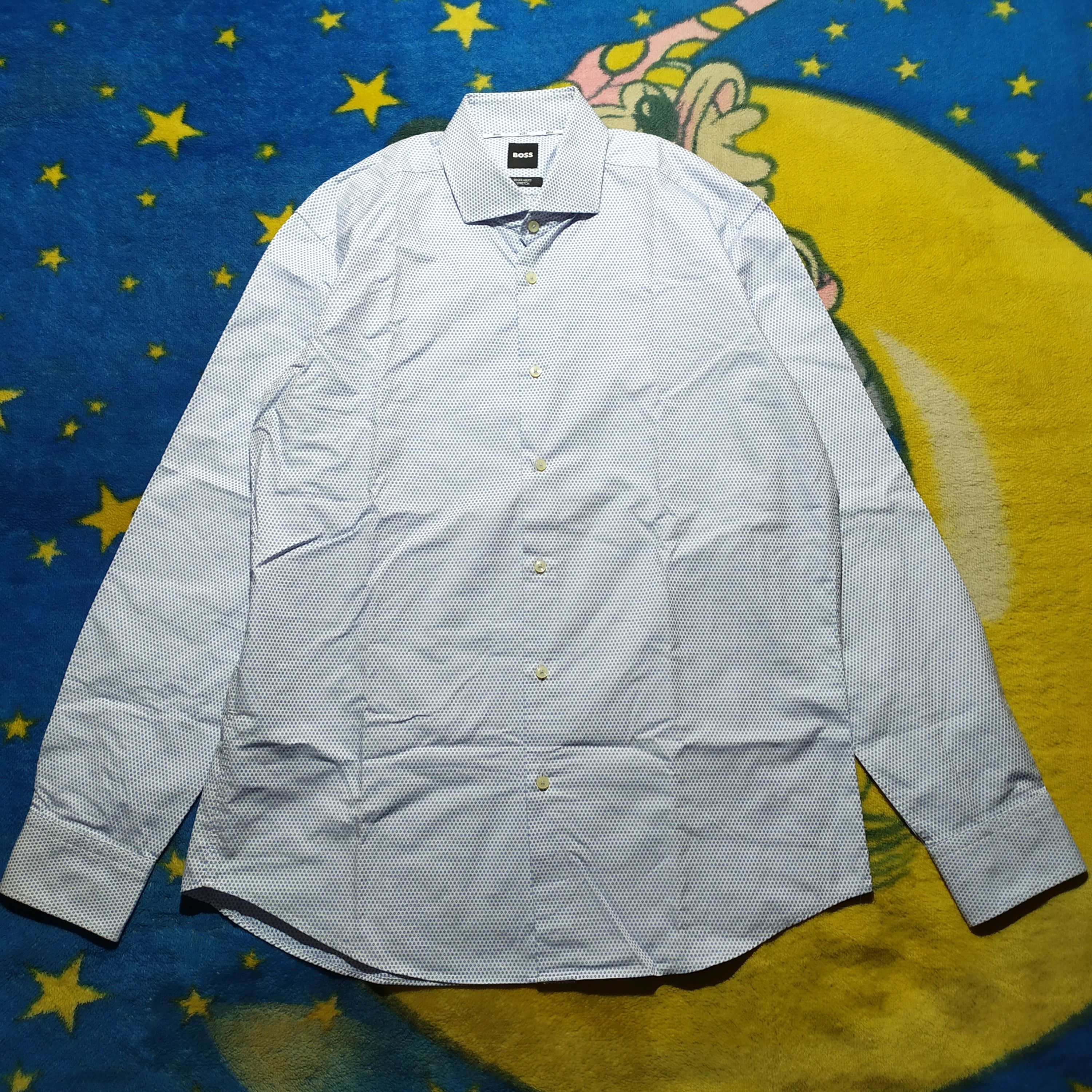 Hugo Boss BOSS BUSINESS SHIRT H-JOE-spread 50496166 Size US L / EU 52-54 / 3 - 1 Thumbnail