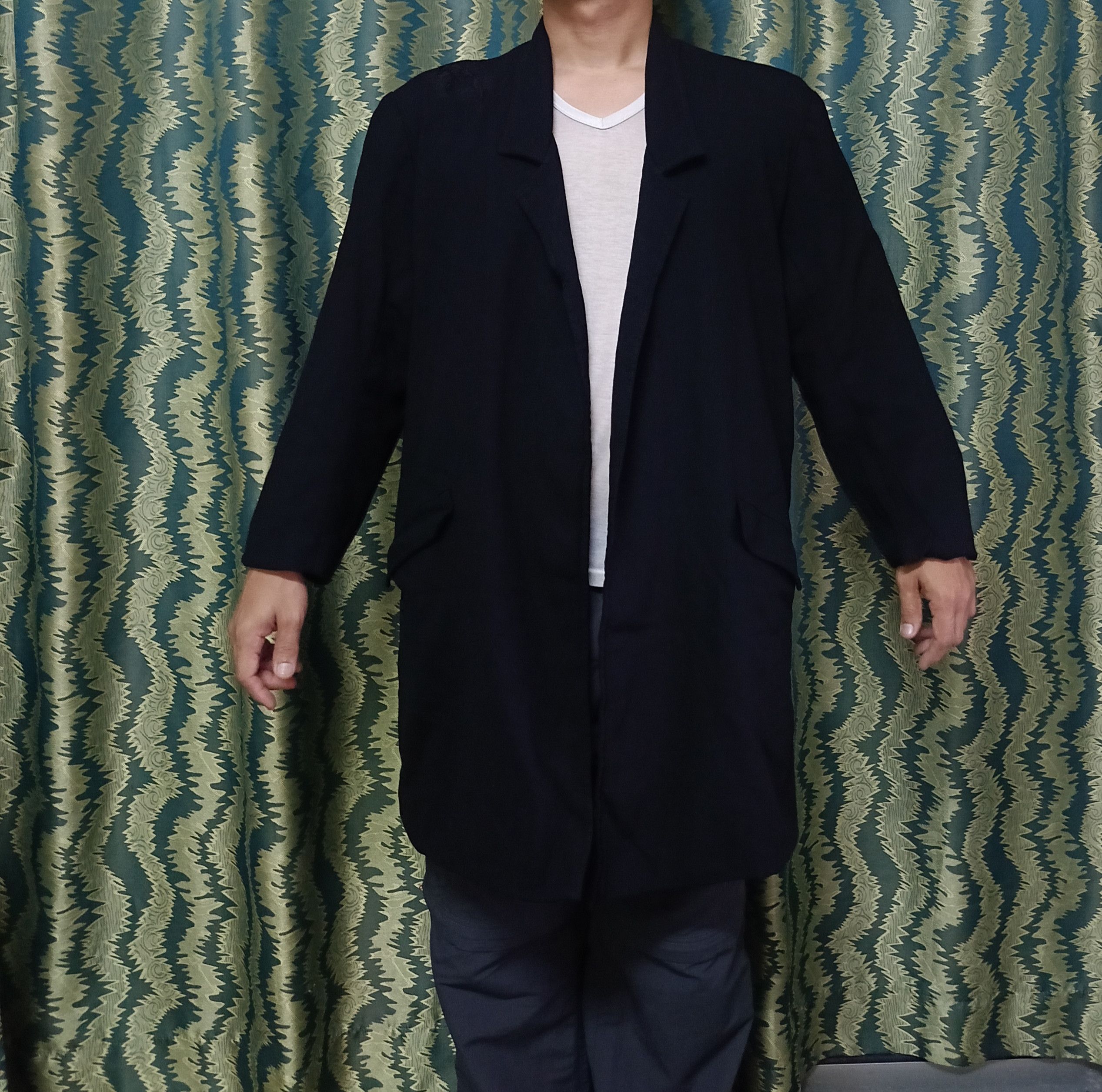 Jean Paul Gaultier × Vintage Vintage Trash Junior Gaultier Long Cardigan Embroidered Size US L / EU 52-54 / 3 - 3 Thumbnail
