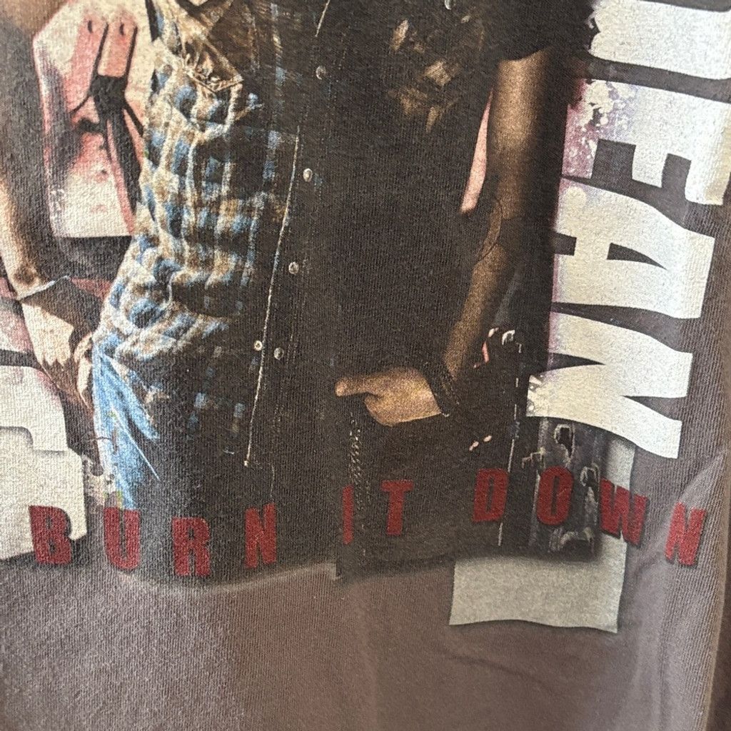 Gildan Jason Aldean Burn It Down Tour 2015 Shirt Band Tee Shirt Sm Size US S / EU 44-46 / 1 - 3 Thumbnail