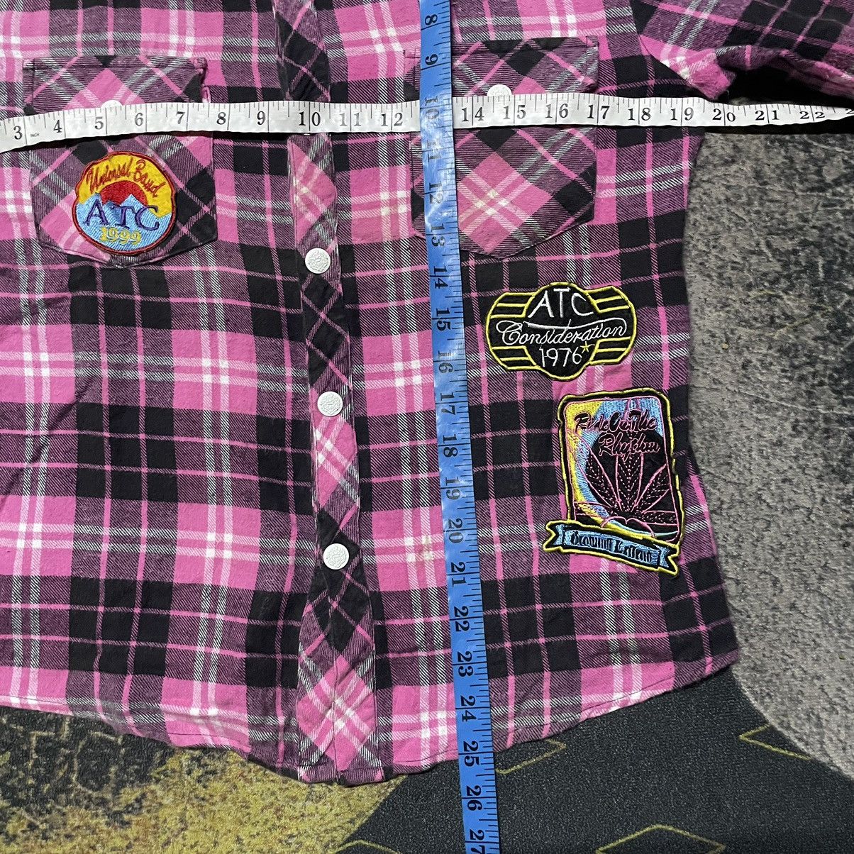 Japanese Brand 💥ATC Intheattic Snap Button Patches Flannel Size US S / EU 44-46 / 1 - 6 Thumbnail