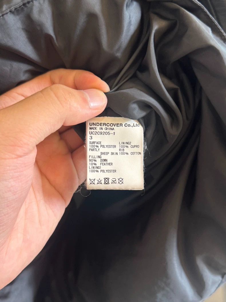 Undercover Undercover Size3 regular leather sleeve patch down outerwea Size US M / EU 48-50 / 2 - 4 Thumbnail