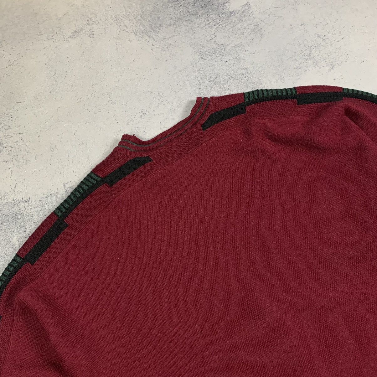 Carlo Colucci Vintage Carlo Collucci 3D Knit Wool Sweater West Germany 90s Size US M / EU 48-50 / 2 - 10 Thumbnail