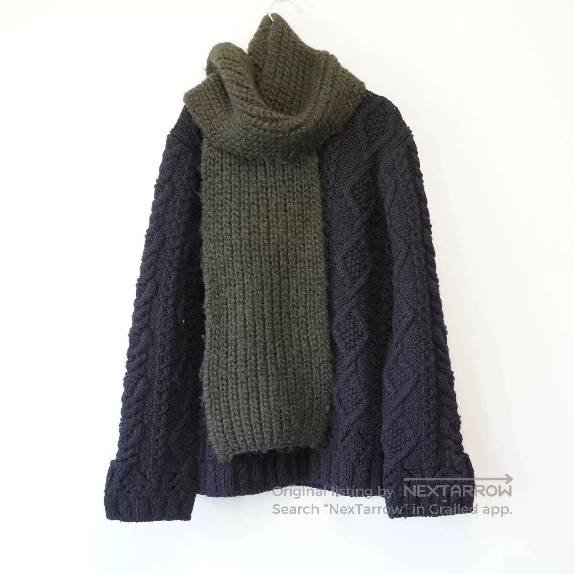 Yohji Yamamoto handmade woven scarf by Yohji Yamamoto. Size ONE SIZE - 5 Thumbnail