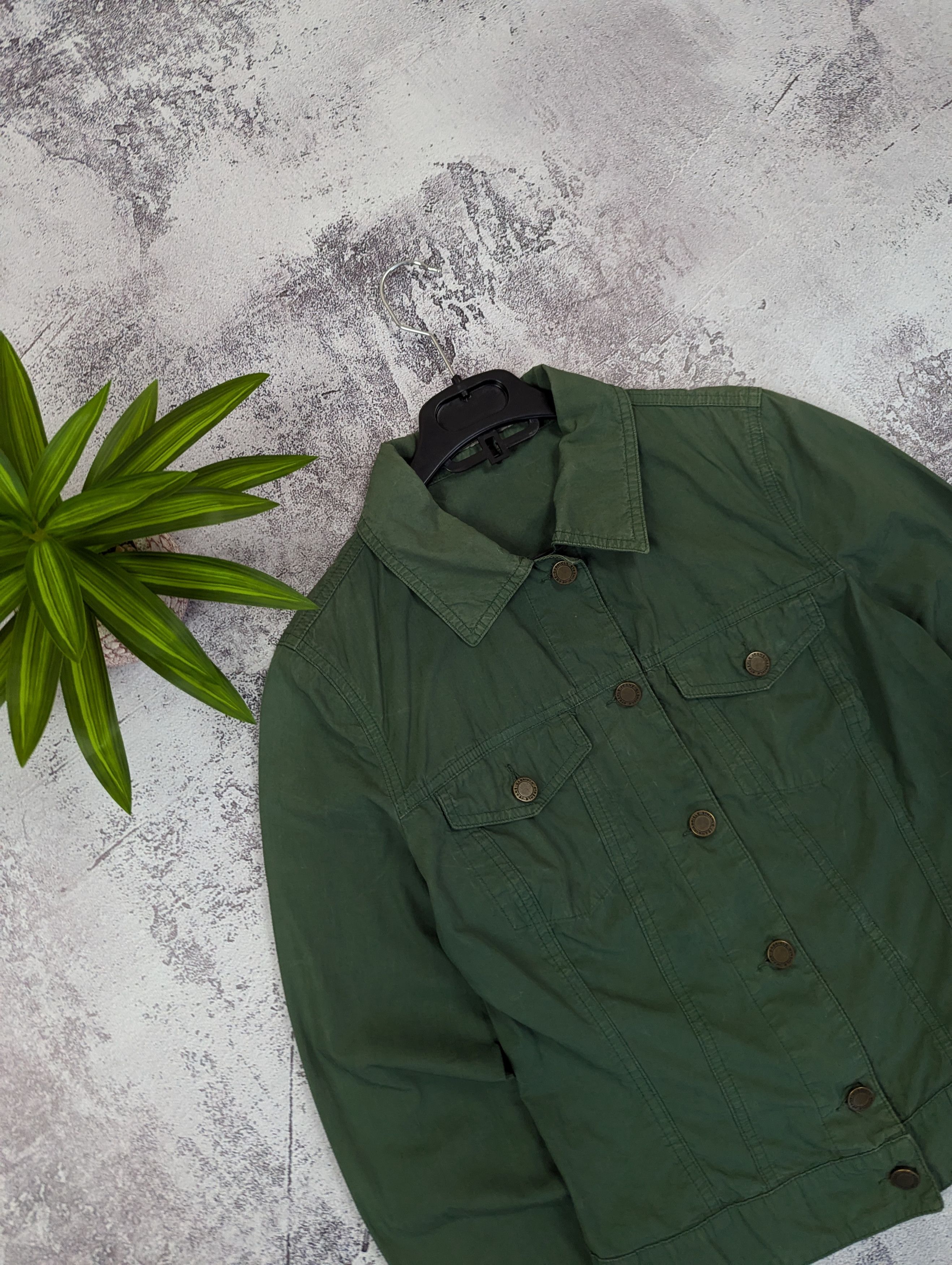 Gabrielle Gabrielle Strehle Distressed Army Jacket Size M / US 6-8 / IT 42-44 - 5 Thumbnail