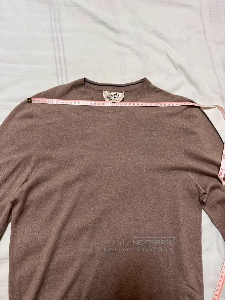 Hermes Hermes Cashmere Jumper, 80% Cashmere + 20% Mulberry Silk Size US M / EU 48-50 / 2 - 3 Thumbnail