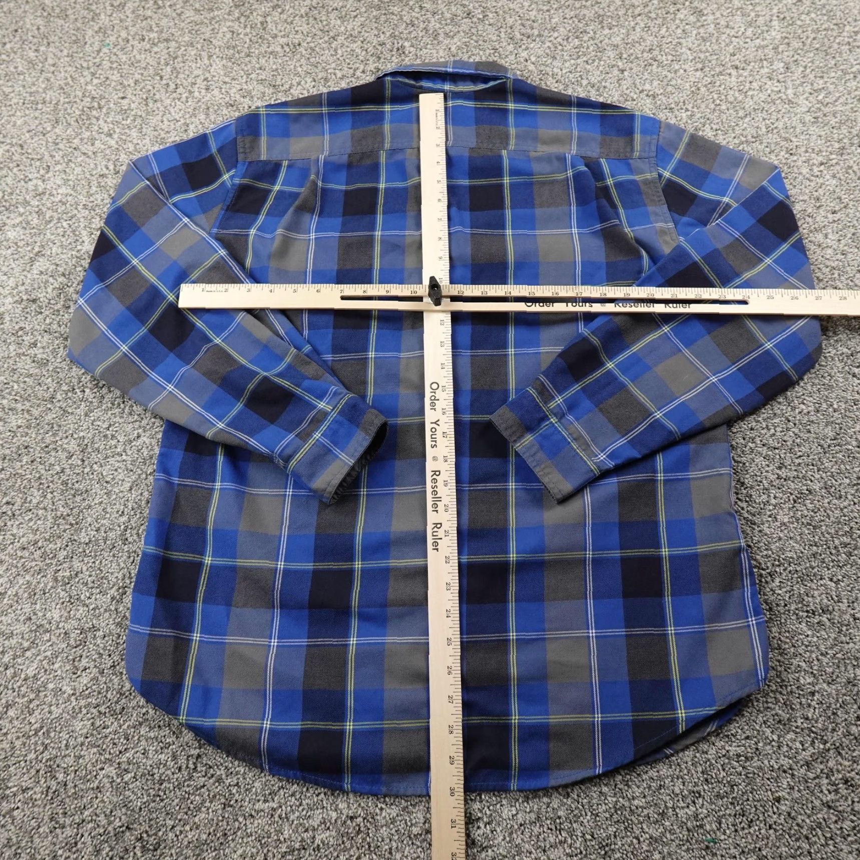 Eddie Bauer Eddie Bauer Shirt Mens L Blue Gray Travex Long Sleeve Button Up Outdoor Hiking Plaid N/A Size US L / EU 52-54 / 3 - 5 Thumbnail