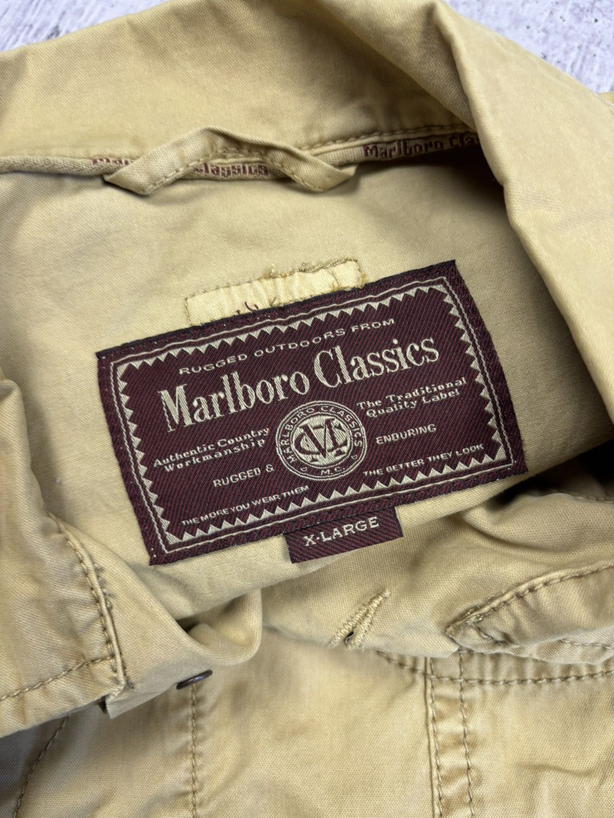 Marlboro Classics Marlboro Classics vintage shirt size XL Size US XL / EU 56 / 4 - 4 Thumbnail