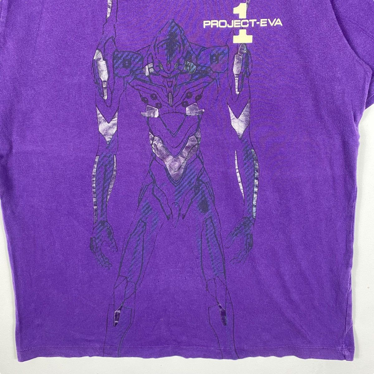 Anime Vintage EVANGELION Project-Eva 01 Graphic Anime Tee Shirt Size US M / EU 48-50 / 2 - 3 Thumbnail