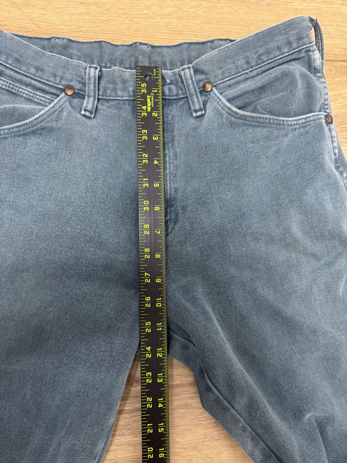 Wrangler Vintage 1988 Wrangler Denim Blue Jeans Size US 33 - 6 Thumbnail