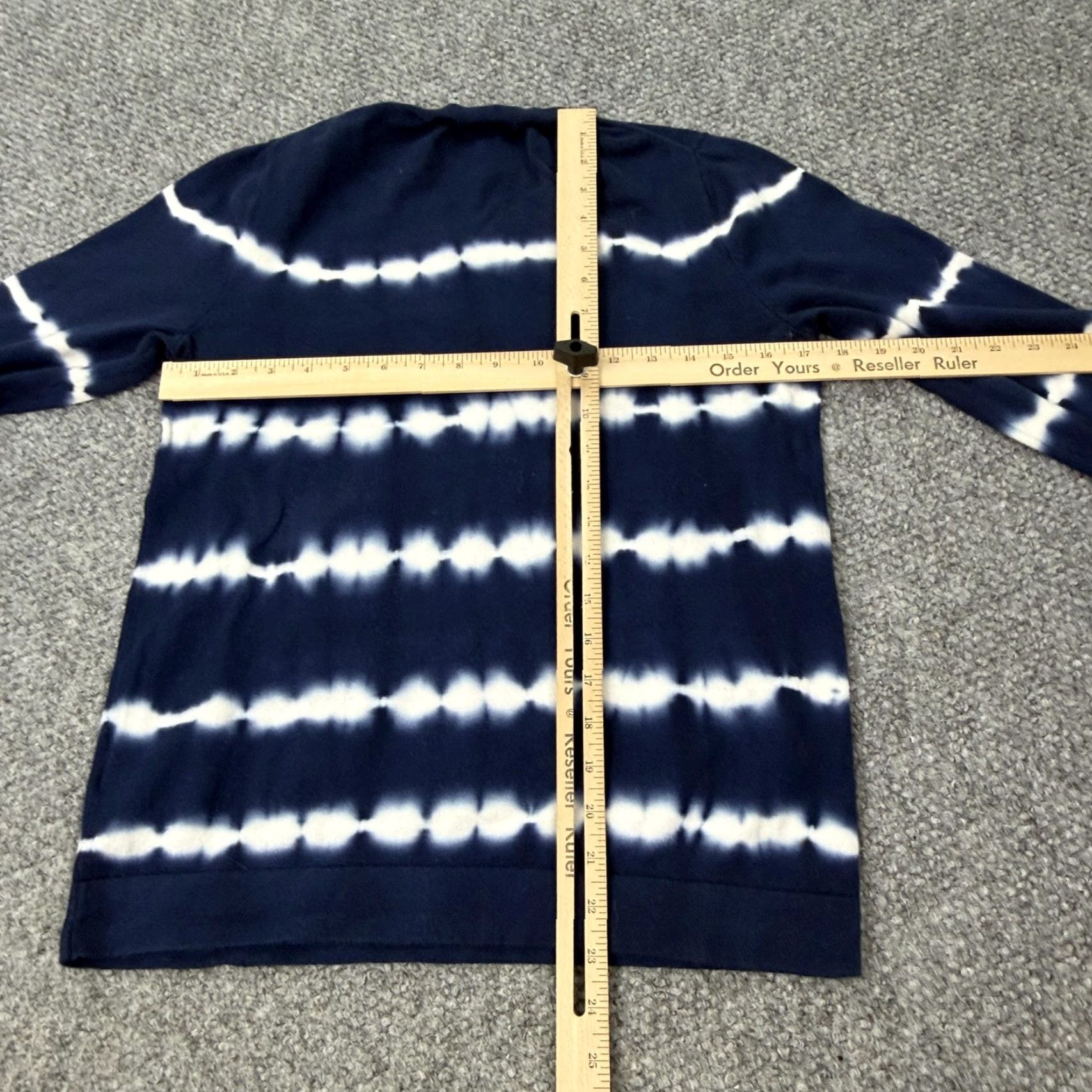 J.Crew J.CREW Sweater Womens Medium Blue Tie Dye Pullover Casual Long Sleeve Bohemian Size M / US 6-8 / IT 42-44 - 4 Thumbnail