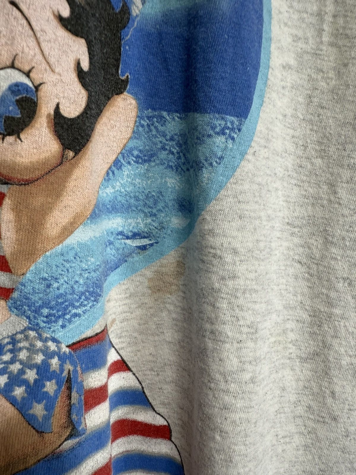 Vintage Vintage 90’s Betty Boop Sailor T-Shirt Adult Size 2XL Size US XXL / EU 58 / 5 - 6 Thumbnail