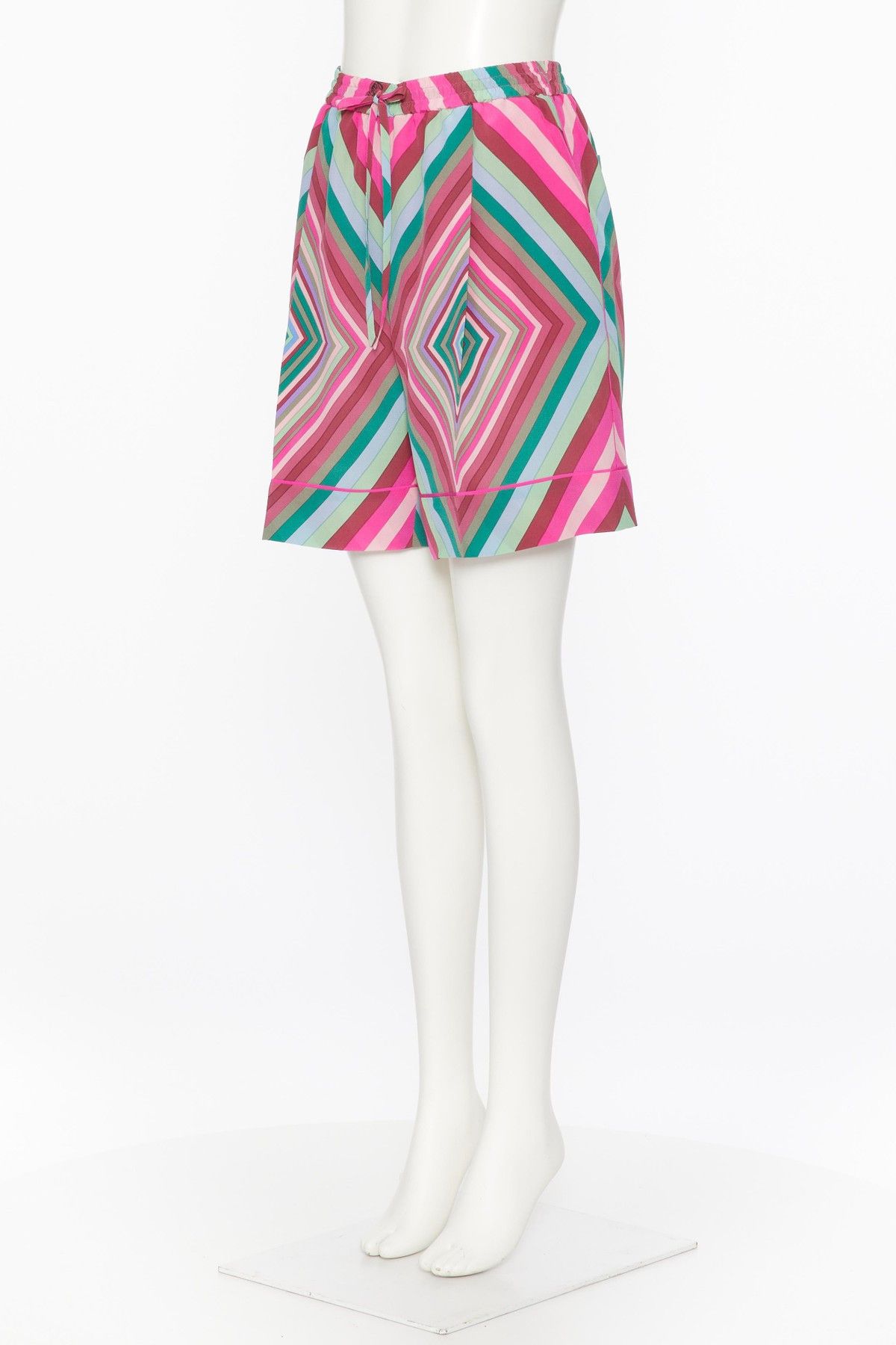 Valentino o1s1wg110525 Shorts in Multicolor Size 25" / US 0 / IT 36 - 2 Thumbnail