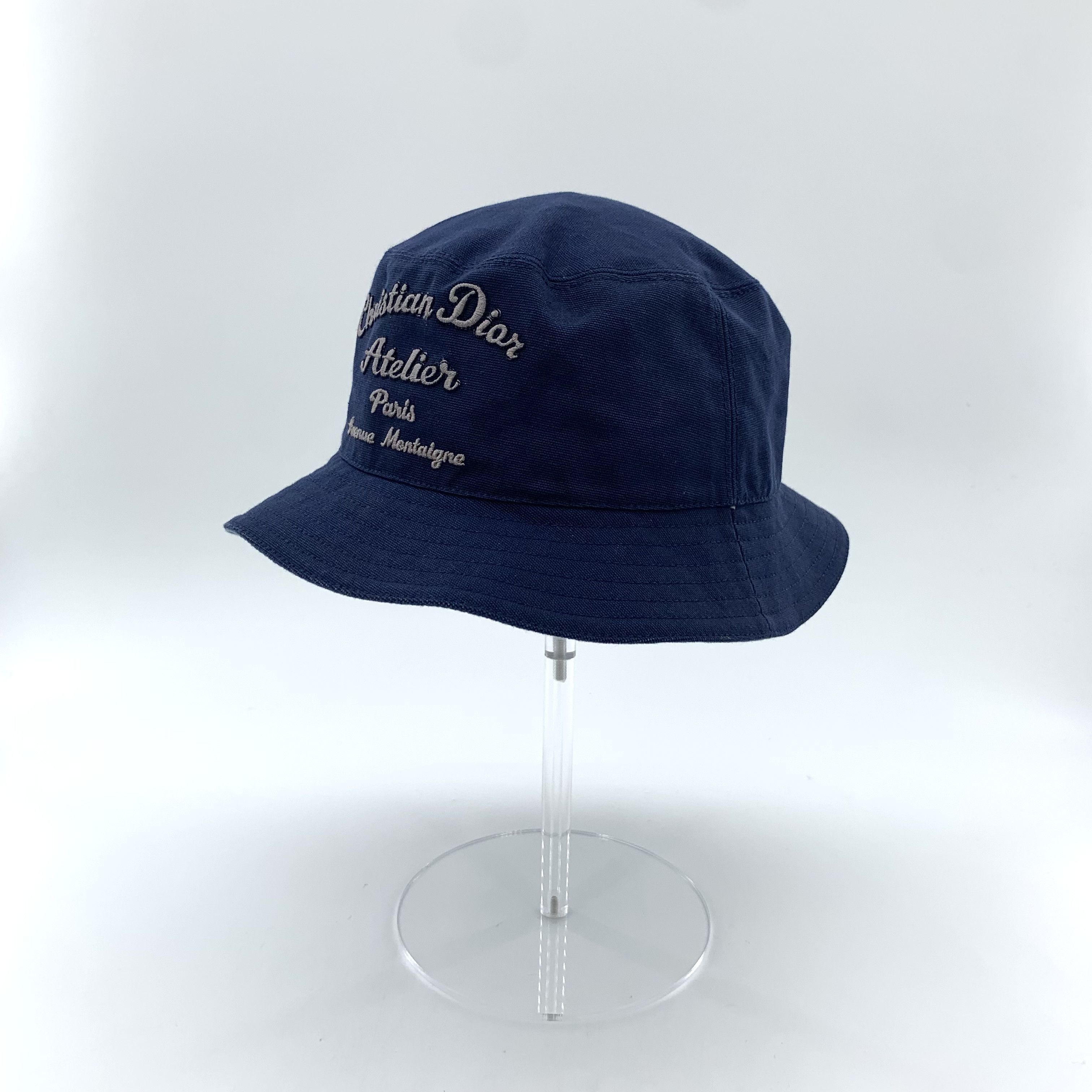 Dior Dior Embroidered Bucket Hat Size M Size ONE SIZE - 3 Thumbnail