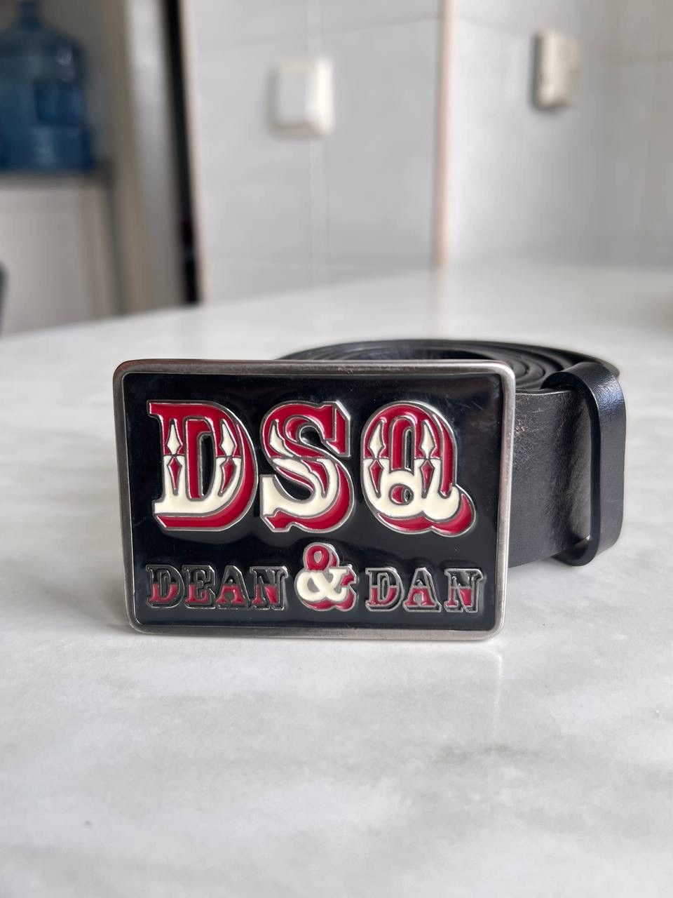 Dsquared2 Dsquared2 belt avantgarde buckle logo gothic Spell out rare Size ONE SIZE - 2 Thumbnail