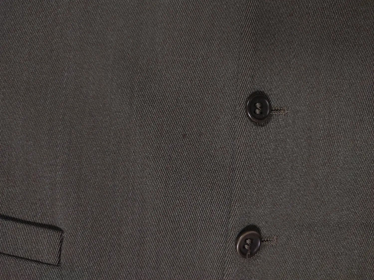 Yves Saint Laurent YSL khaki wool suit vest Size 38R - 5 Thumbnail