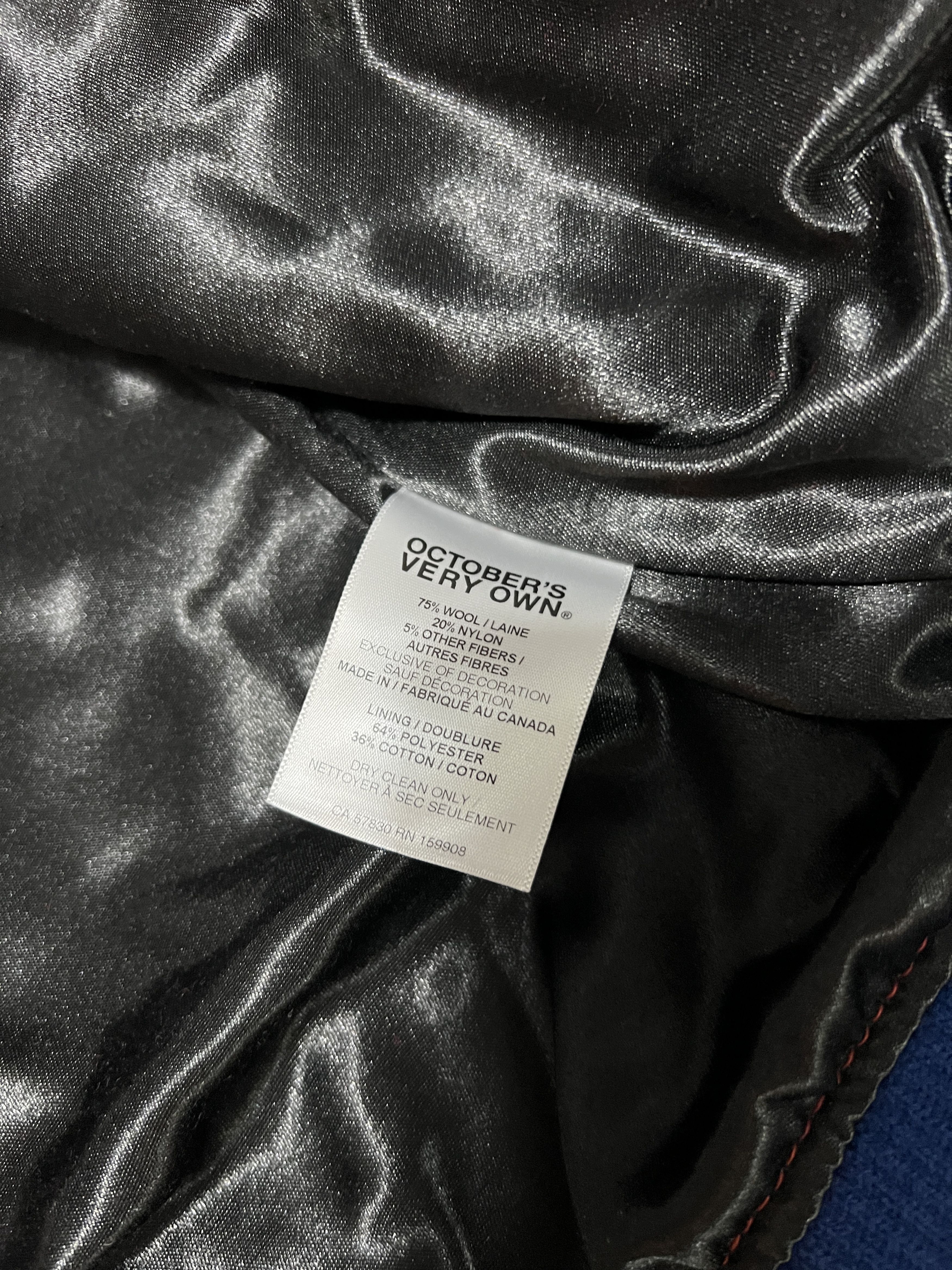 OVO x NHL x Montreal Canadiens Varsity Jacket
