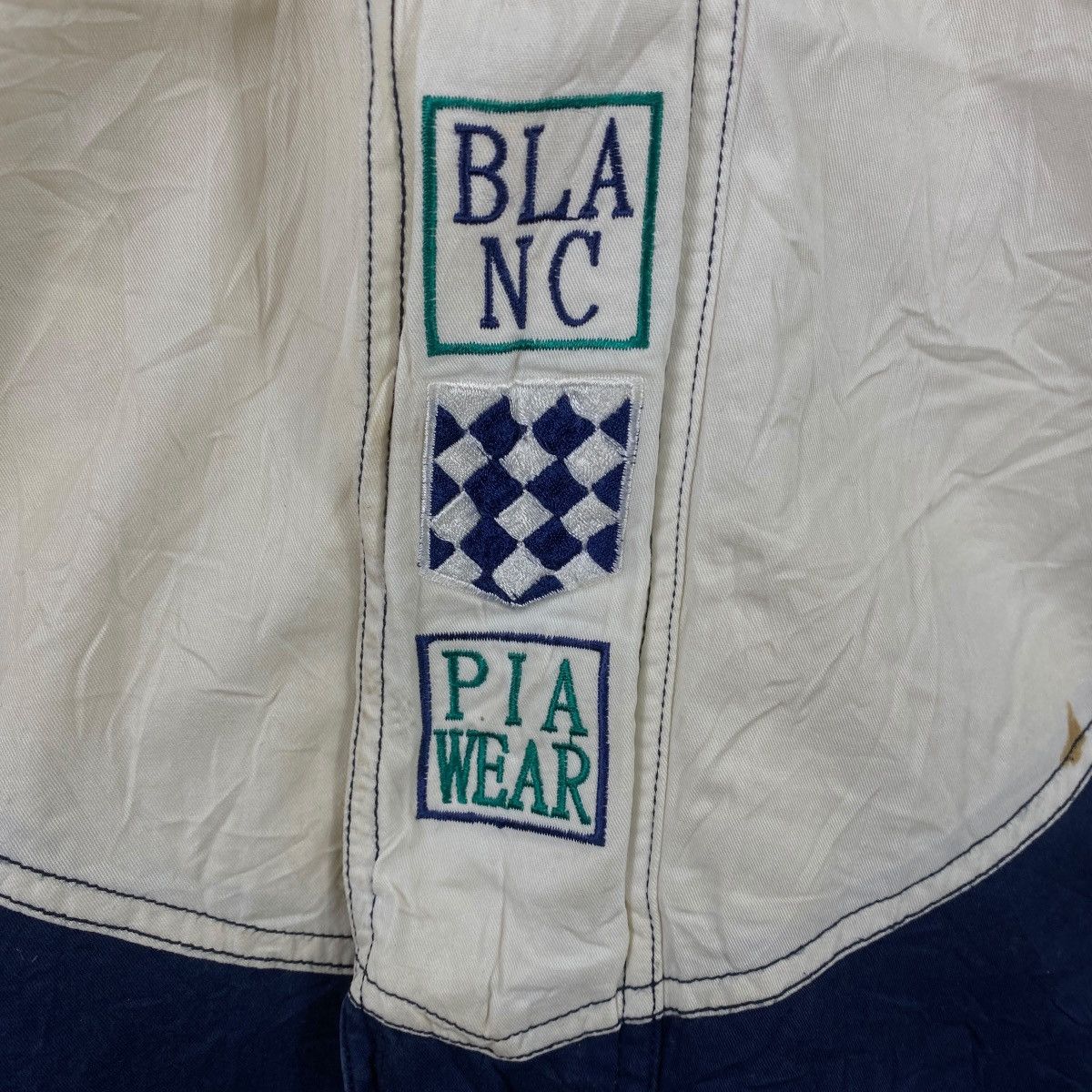 Vintage Vintage BLANC PIA SPORT Racing Team F1 Jacket Parka Outdoor Size US L / EU 52-54 / 3 - 3 Thumbnail