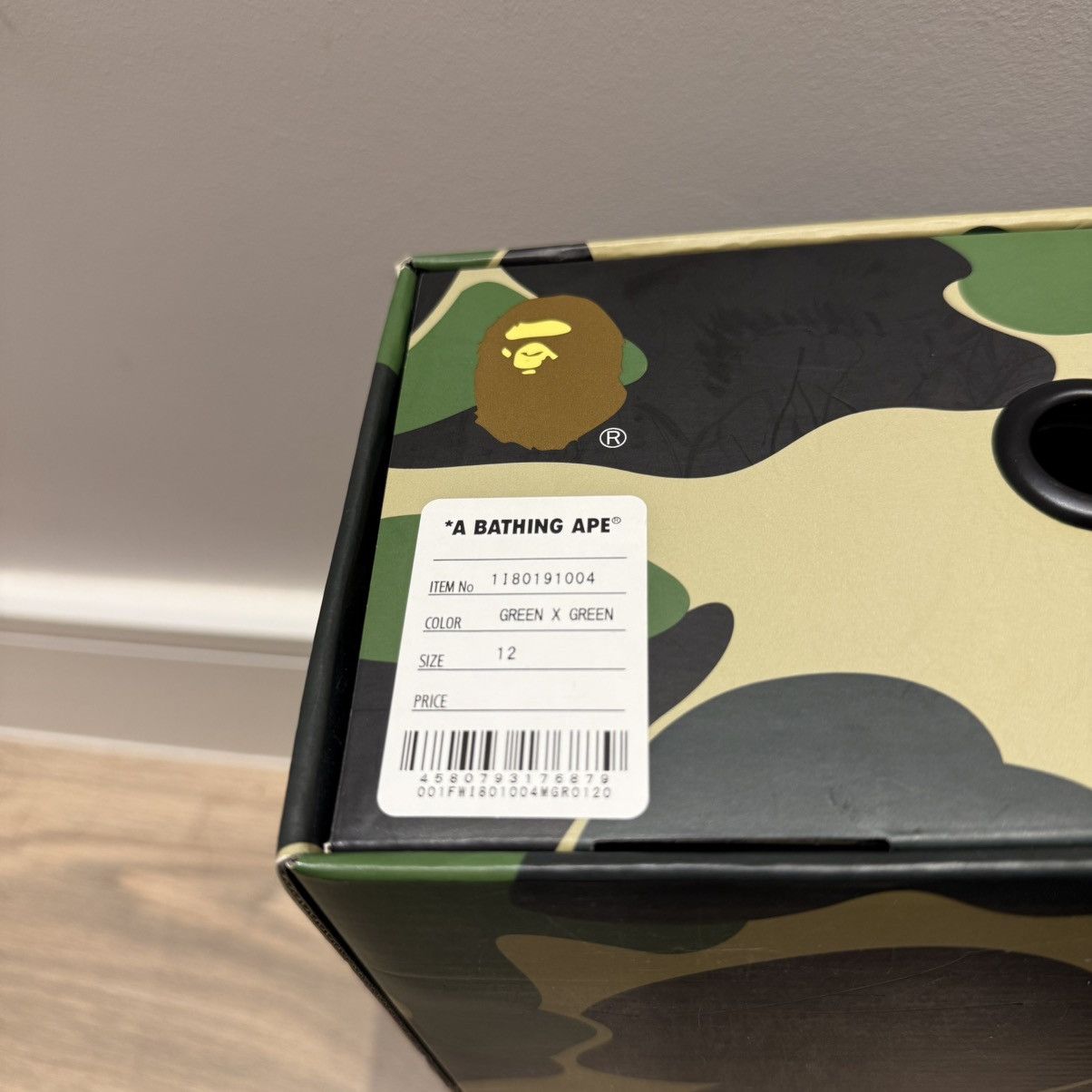Bape Bapesta M1 “Italy” Size US 12 / EU 45 - 16 Thumbnail
