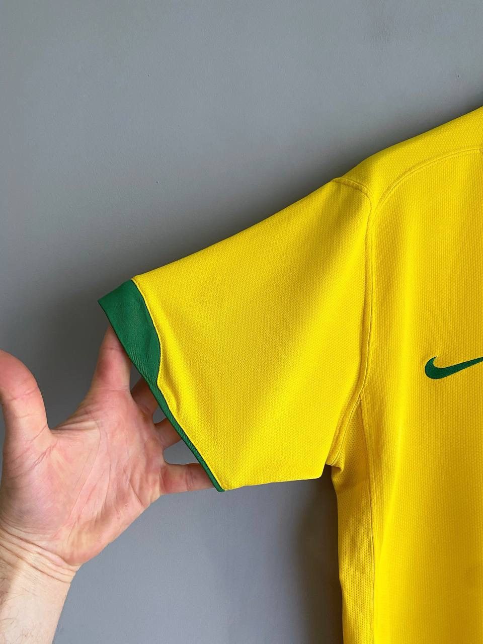 Nike Brazil National Team 2006 Soccer Jersey #10 RONALDINHO, M Size US M / EU 48-50 / 2 - 13 Thumbnail
