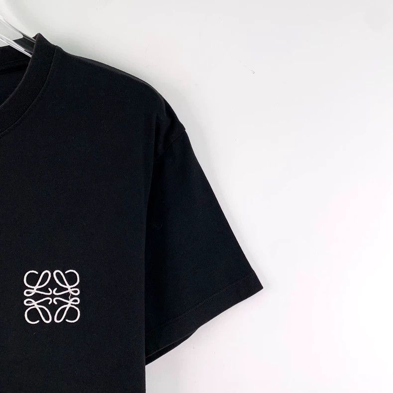 Loewe LOEWE Anagram series black logo embroidered cotton round n Size US S / EU 44-46 / 1 - 3 Thumbnail