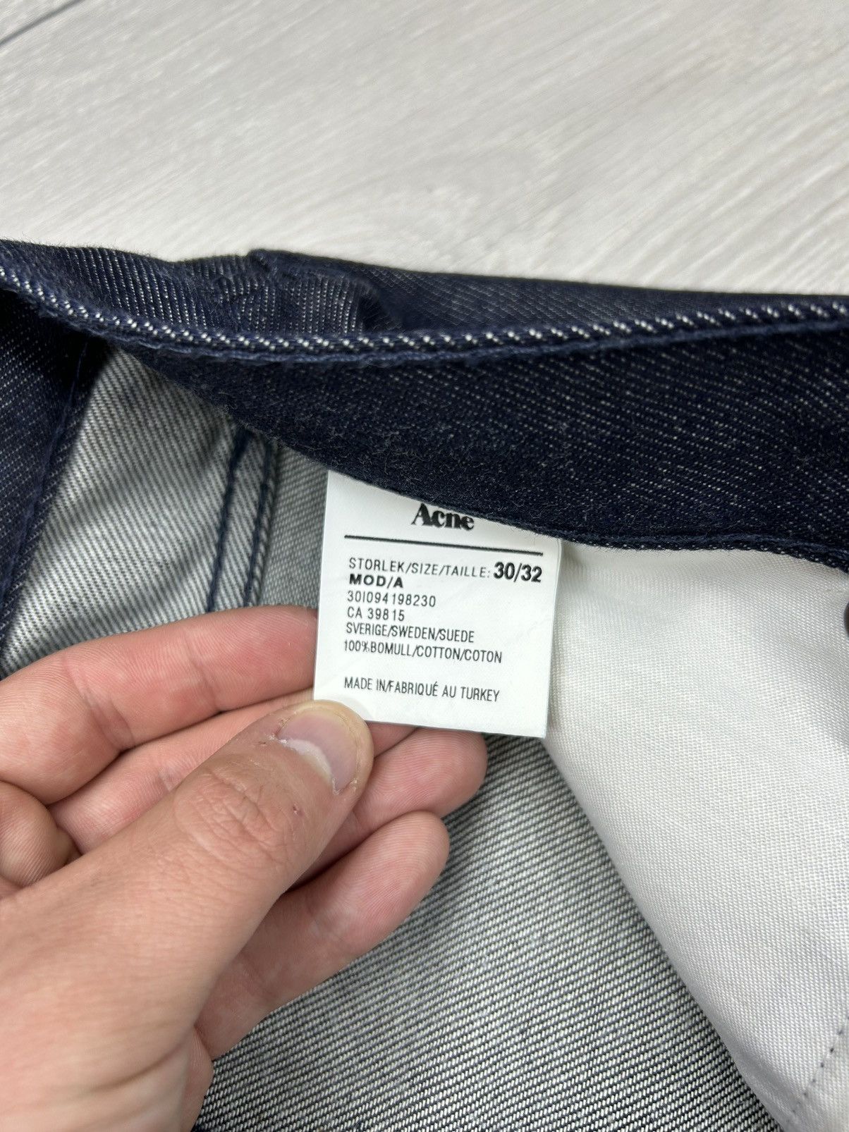 Acne Studios Acne Studios Vintage MOD/A Jeans size 30/32 Size US 30 / EU 46 - 4 Thumbnail