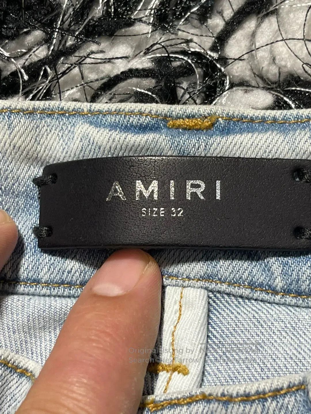 Amiri amiri mx1 distressed skinny jeans. Size US 32 / EU 48 - 6 Thumbnail