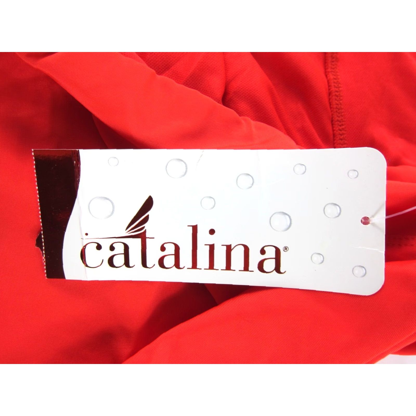 Catalina NWT Catalina Swimwear Orange Sizzle Lined Solid Tricot Swim Short Women 1X-16 Size 40" / US 18 - 4 Thumbnail