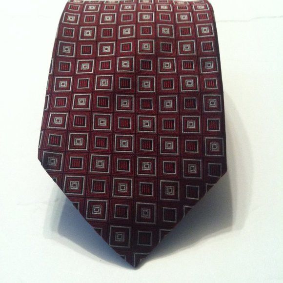 Jos. A. Bank JOS.A.BANK SIGNATURE COLLECTION MENS NEW SILK TIE W: 3 3/4" Size ONE SIZE - 3 Thumbnail