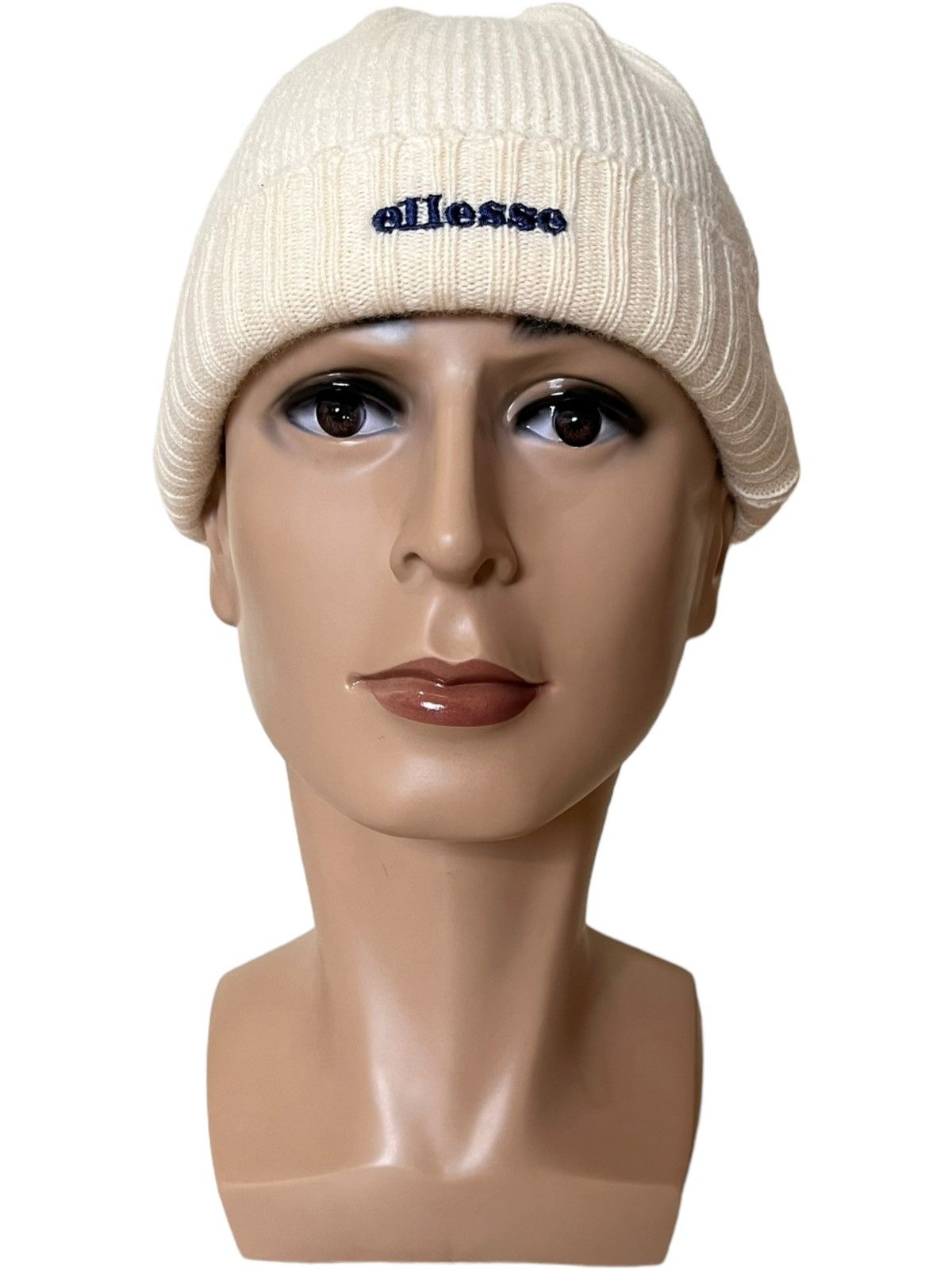Ellesse Vintage Ellesse Spell Out Style Beanie Headwear Size ONE SIZE - 1 Thumbnail