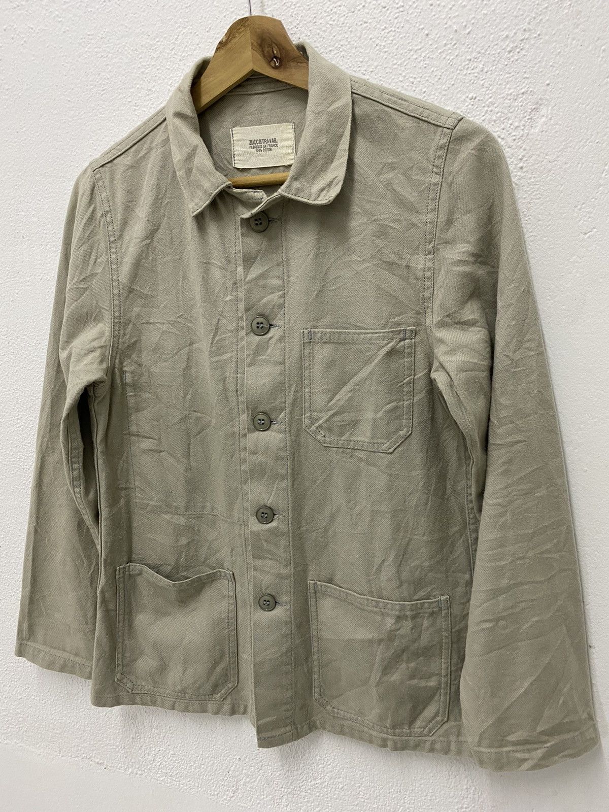 Issey Miyake Zucca Travail Button Chore Jacket Size US S / EU 44-46 / 1 - 4 Thumbnail