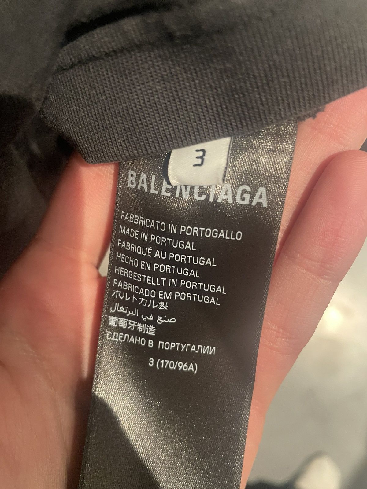 Balenciaga Balenciaga Offshore L/S Tee Size US L / EU 52-54 / 3 - 4 Thumbnail