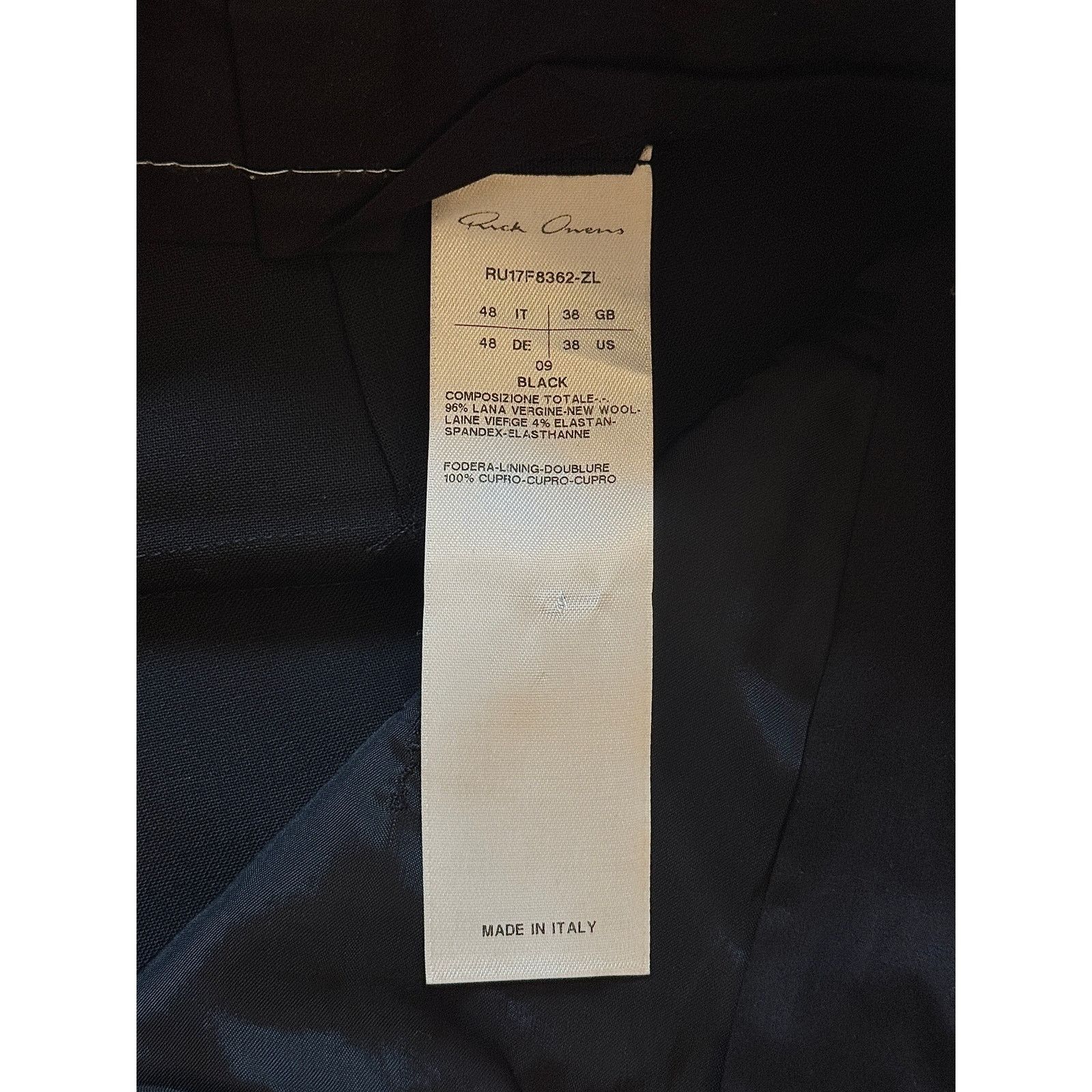 Rick Owens Rick Owen’s FW17 Cargo Slacks Size US 32 / EU 48 - 3 Thumbnail