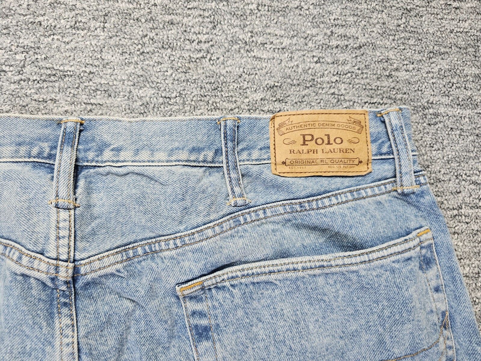 Polo Ralph Lauren Vintage 90s Polo Ralph Lauren Acid Wash Jeans High Rise W40 Size US 40 / EU 56 - 4 Thumbnail