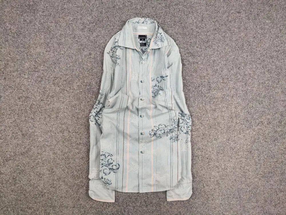Oakley Vintage Oakley Monogram Logo Casual Button long sleeve Shirt Size US XL / EU 56 / 4 - 1 Thumbnail