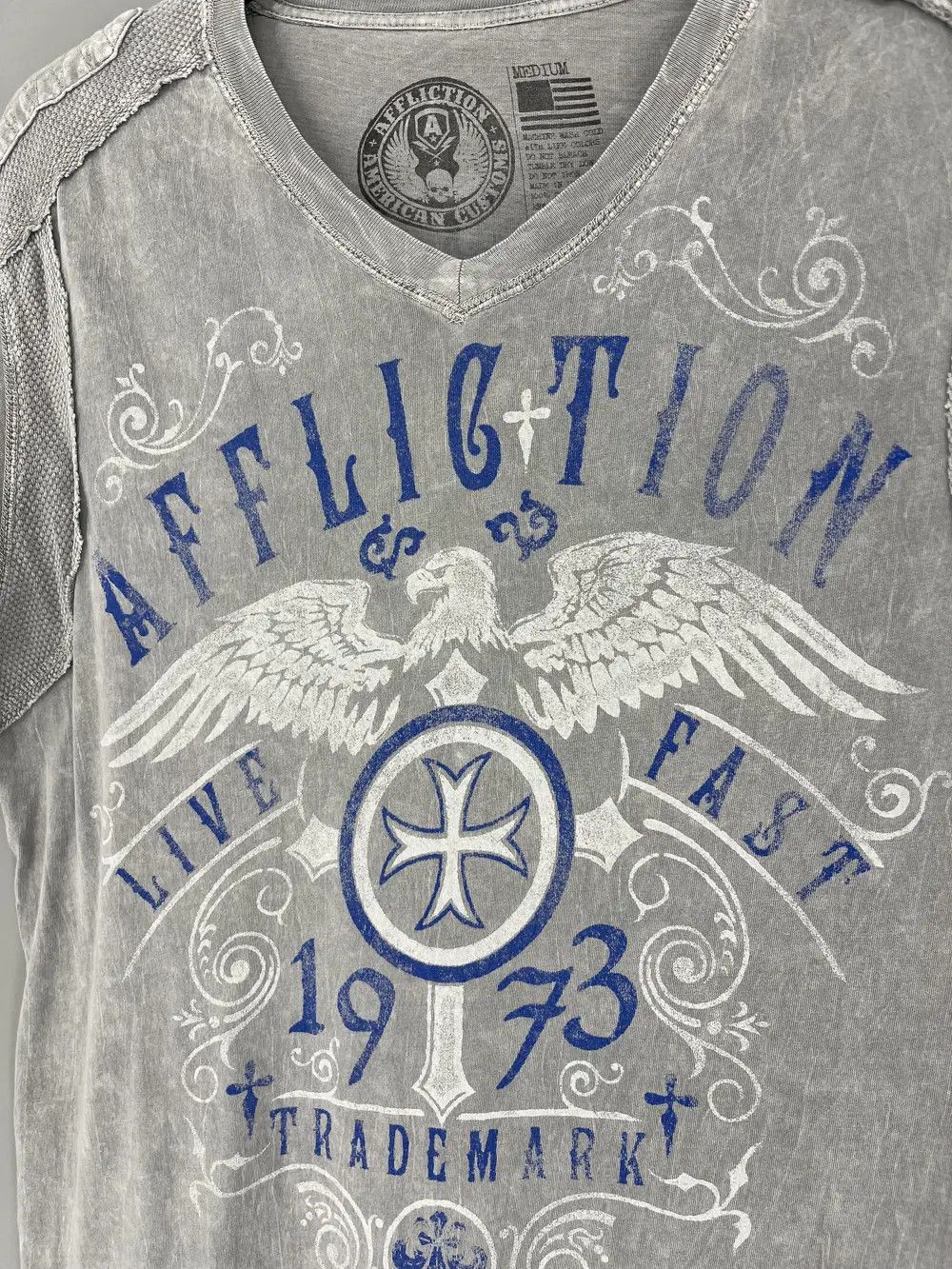 Band Tees Y2K Affliction Style Tee Size M Size US M / EU 48-50 / 2 - 6 Thumbnail
