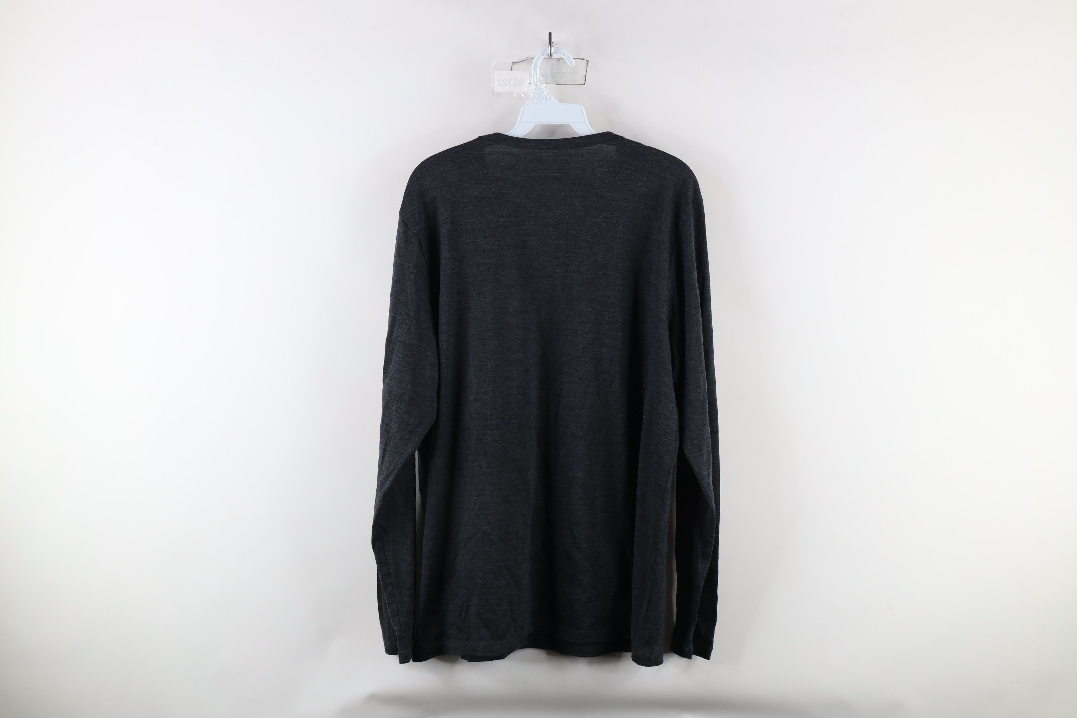 Vintage Cloudveil Wool Knit Base Layer Long Sleeve T-Shirt Gray Size US L / EU 52-54 / 3 - 7 Thumbnail