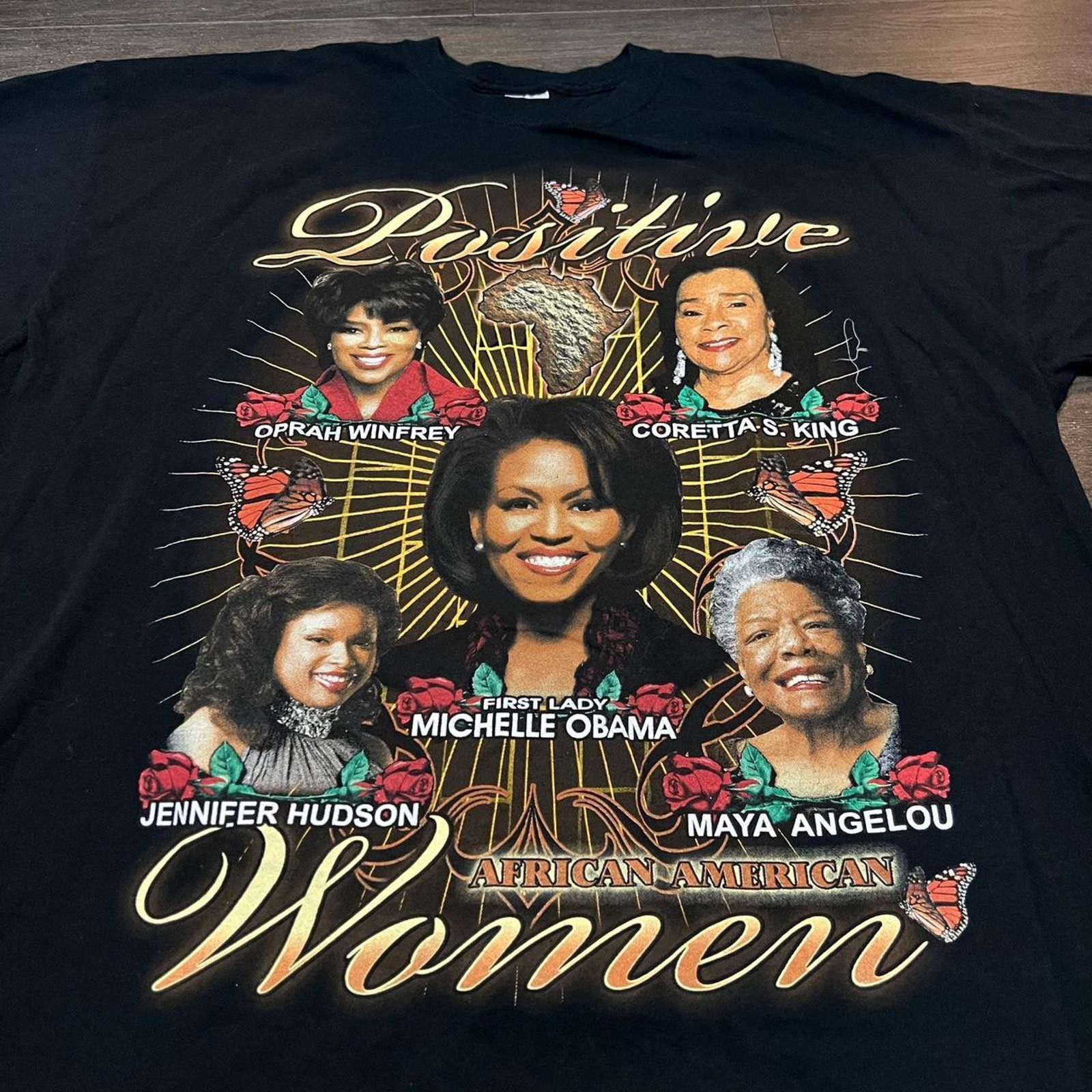 Gildan vintage positive women of greatness t shirt 00s XXL Size US XXL / EU 58 / 5 - 3 Thumbnail