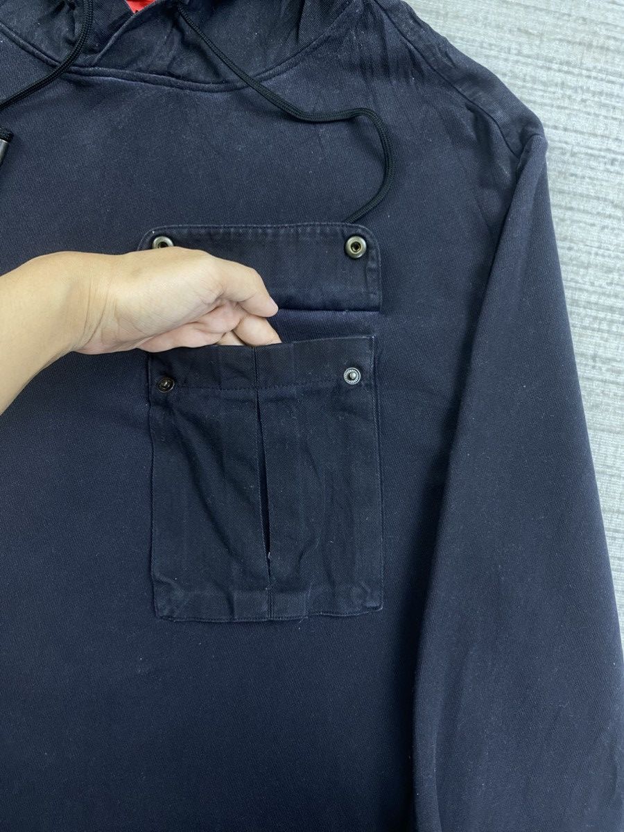 Hugo × Hugo Boss × Vintage Vintage Hugo Boss Single Pocket Hoodie Size US M / EU 48-50 / 2 - 6 Thumbnail