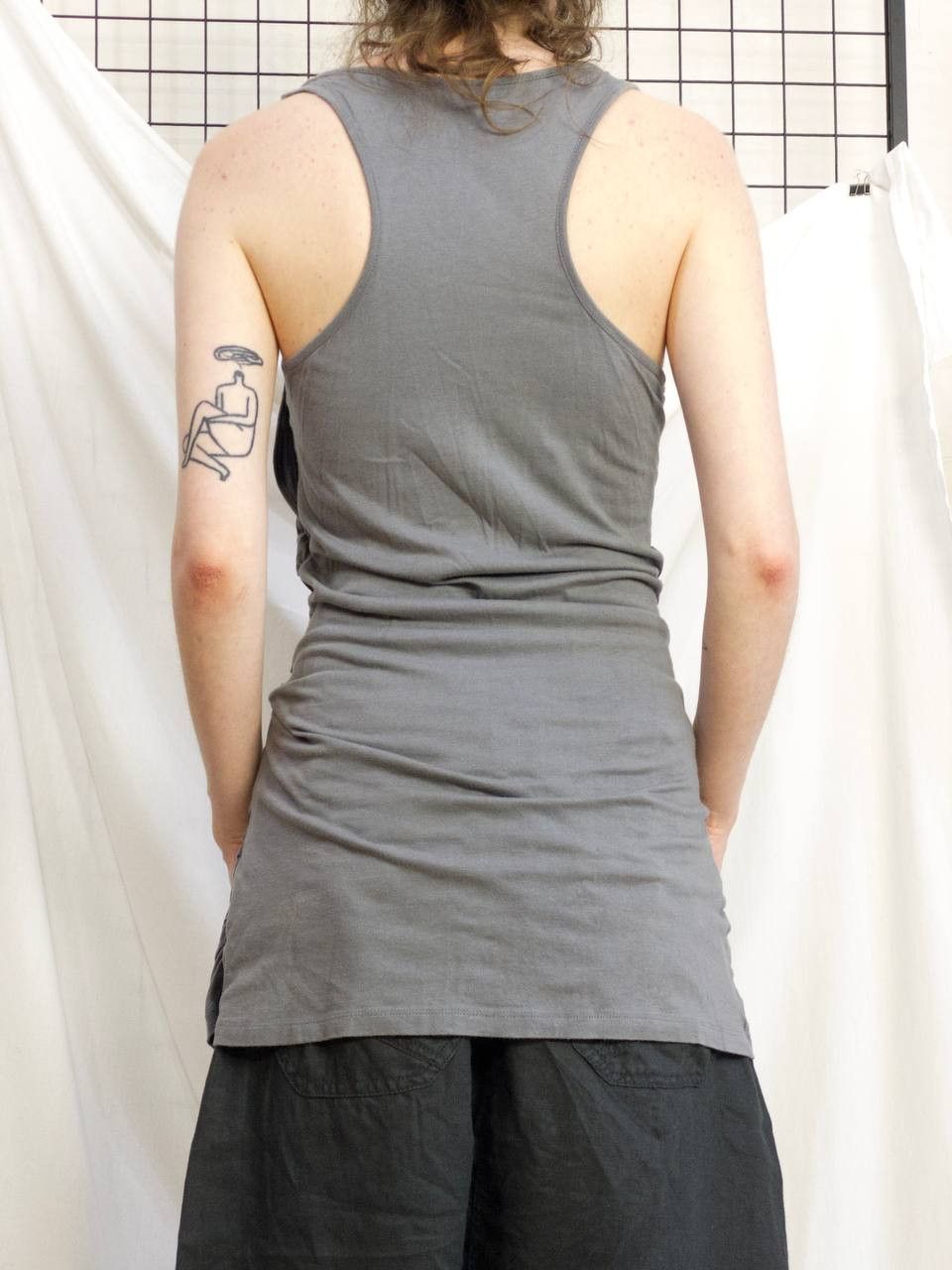 Vintage Longline top|tunic avant-garde zipper overlay duna dystopian Size S / US 4 / IT 40 - 9 Thumbnail