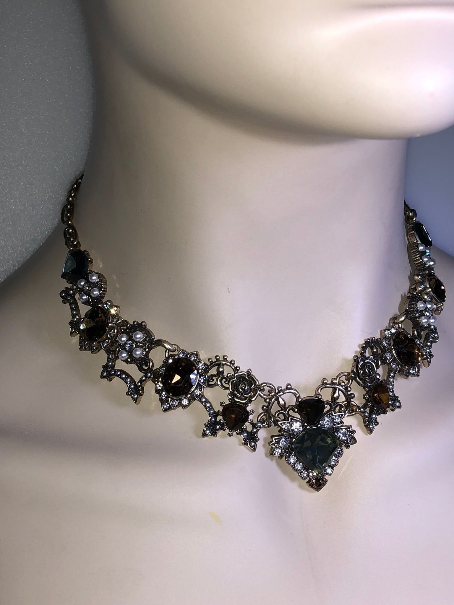 Other ROYAL THISTLE COLLAR NECKLACE - N665MBG Size ONE SIZE - 1 Thumbnail