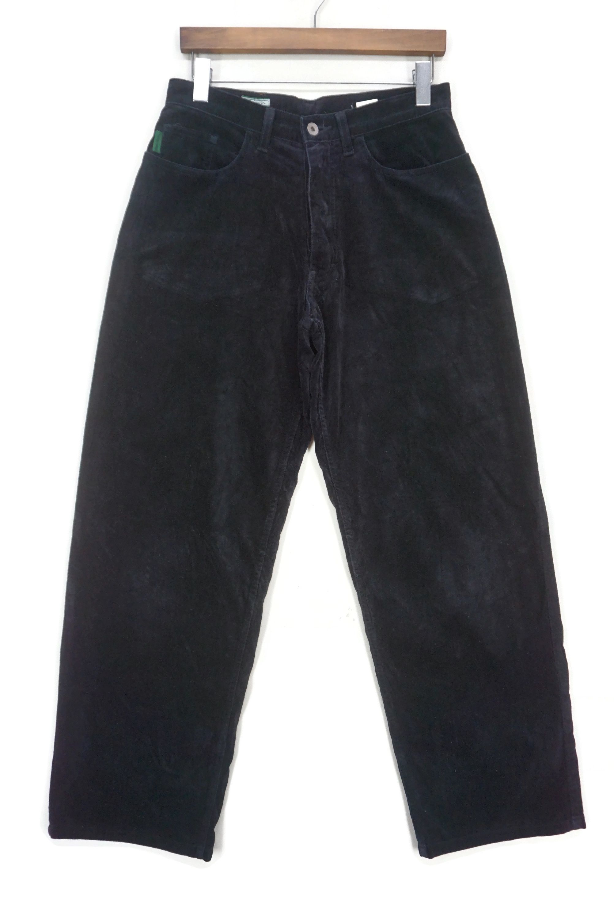 Paul Smith Velour Pants Size W30xL30.5 Baggy Wide Leg Japan Made Size US 30 / EU 46 - 1 Thumbnail