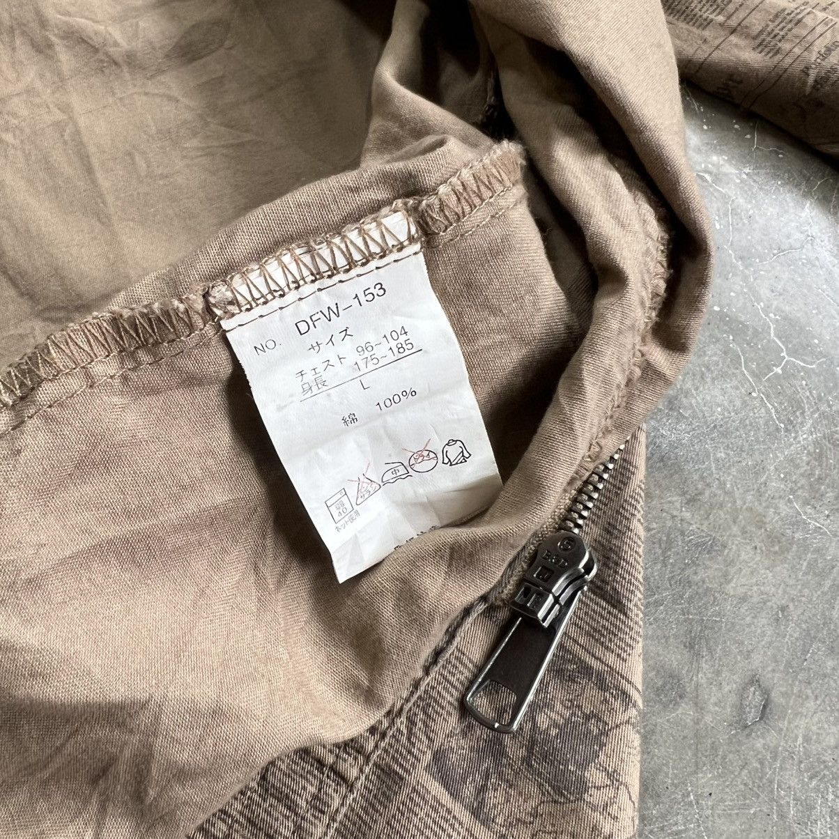 Seditionaries Doublefocus News Paper Skull Neck Belt Jacket Size US L / EU 52-54 / 3 - 12 Thumbnail