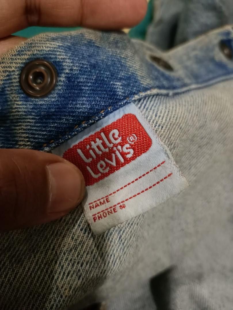 Levi's Vtg. Levi’s Orange Tab Trucker Jacket (Kids 6, Made in USA) Size US XXS / EU 40 - 8 Thumbnail
