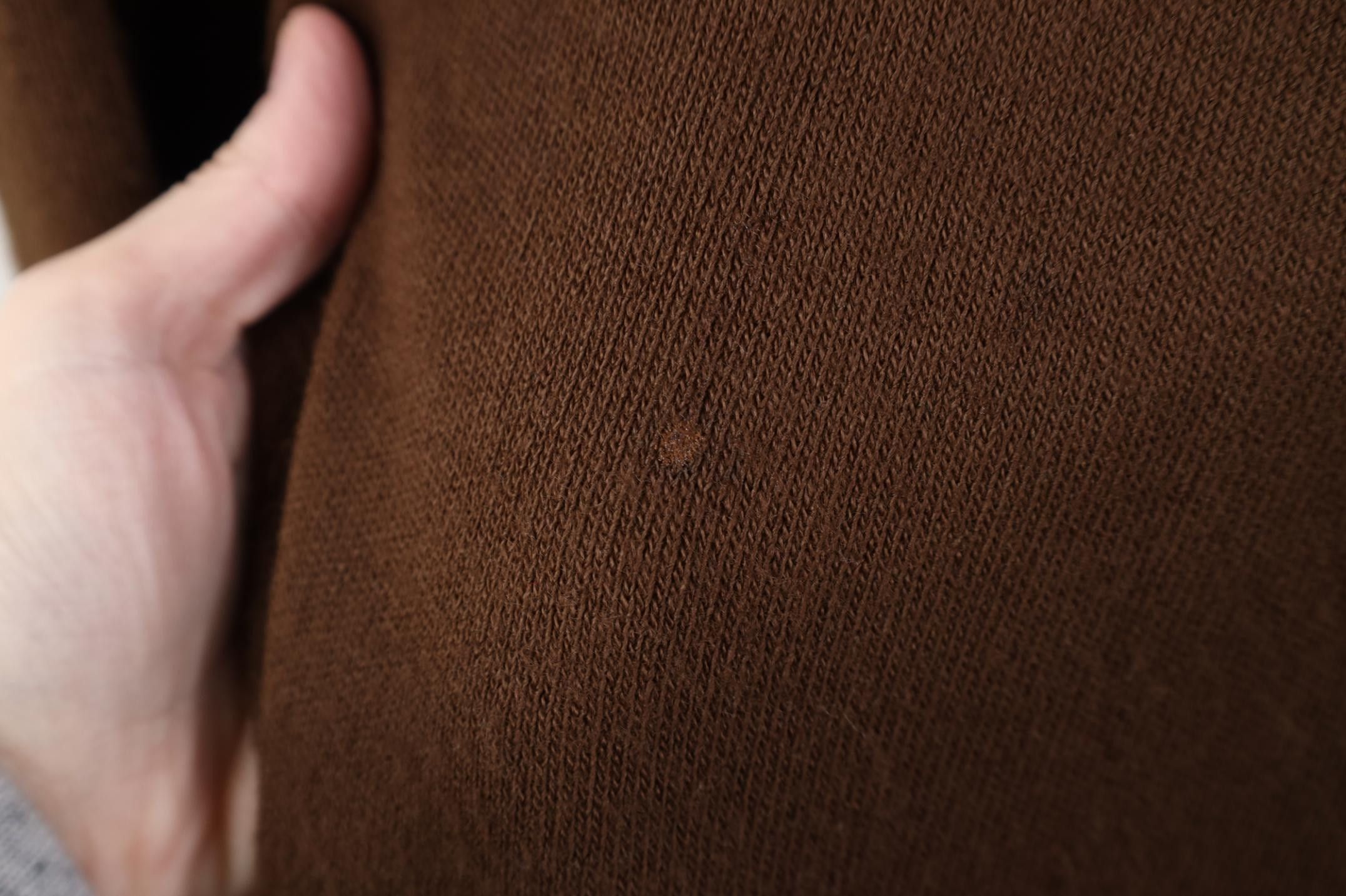 Vintage Vintage 70s Streetwear Soft Knit V-Neck Sweater Brown USA Size US XXL / EU 58 / 5 - 5 Thumbnail