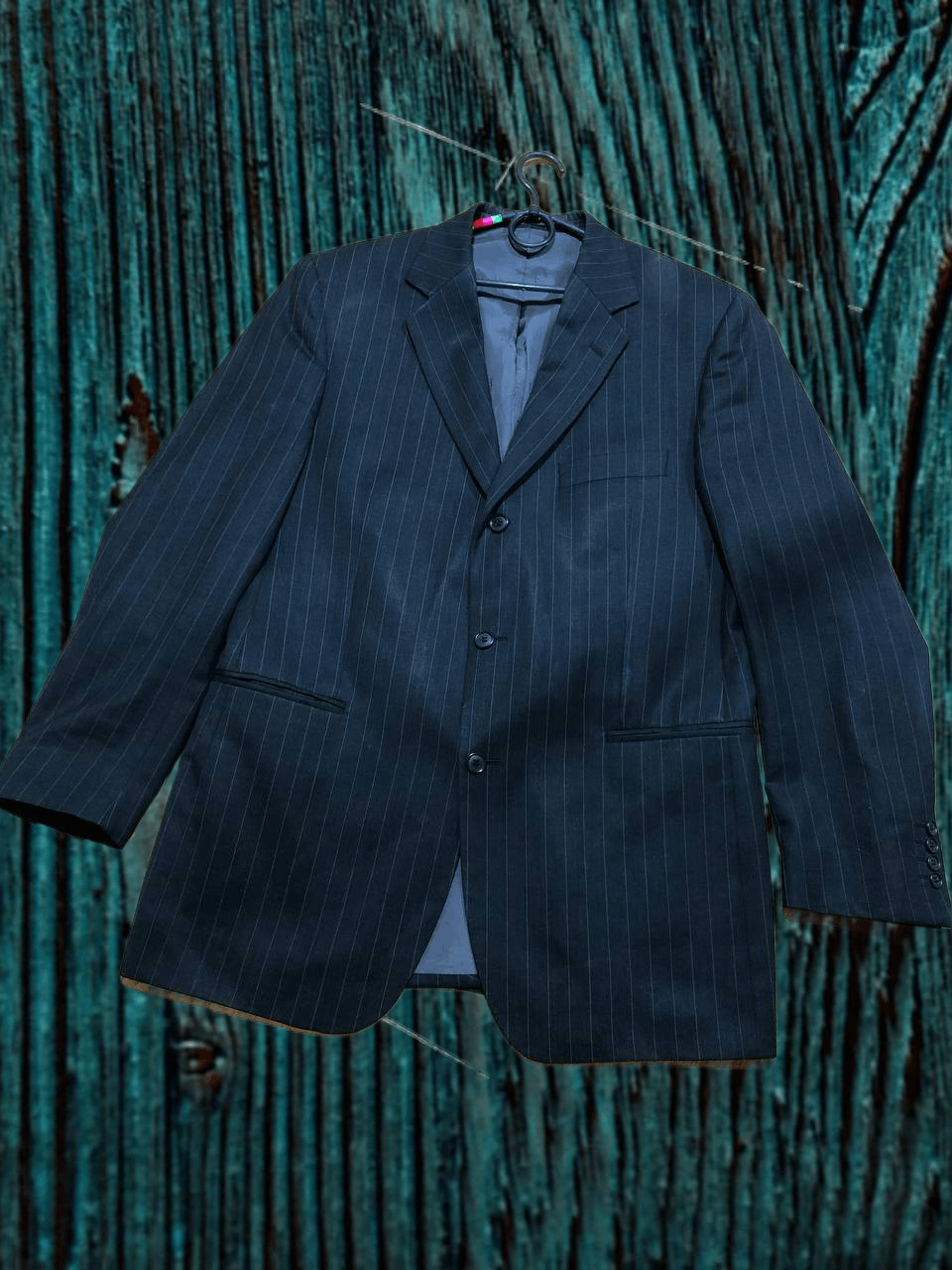 Yves Saint Laurent Vintage Yves Saint Laurent Striped Blazer Classic Size 52R - 1 Thumbnail