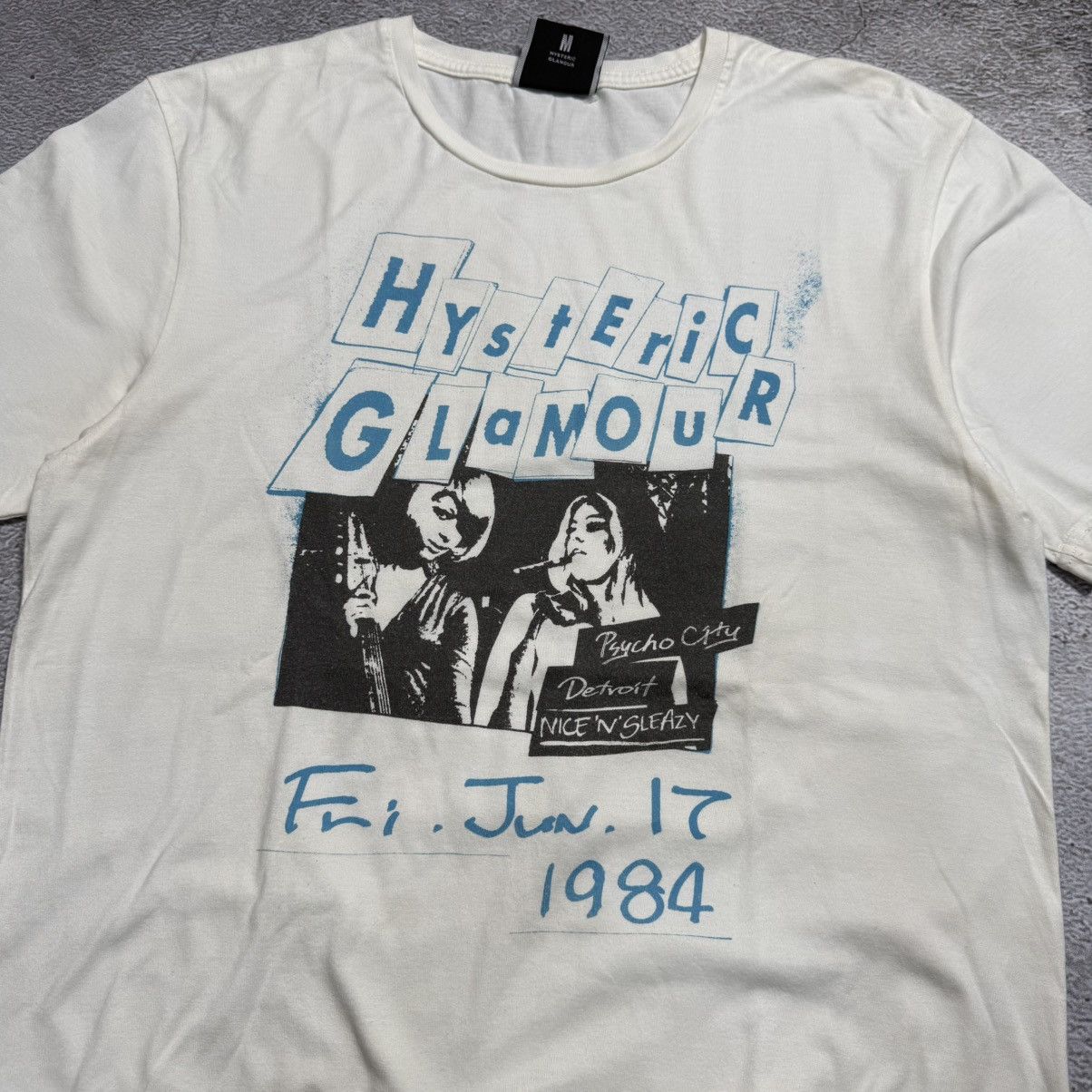 Hysteric Glamour Hysteric glamour pyshco detroit tee Size US M / EU 48-50 / 2 - 7 Thumbnail
