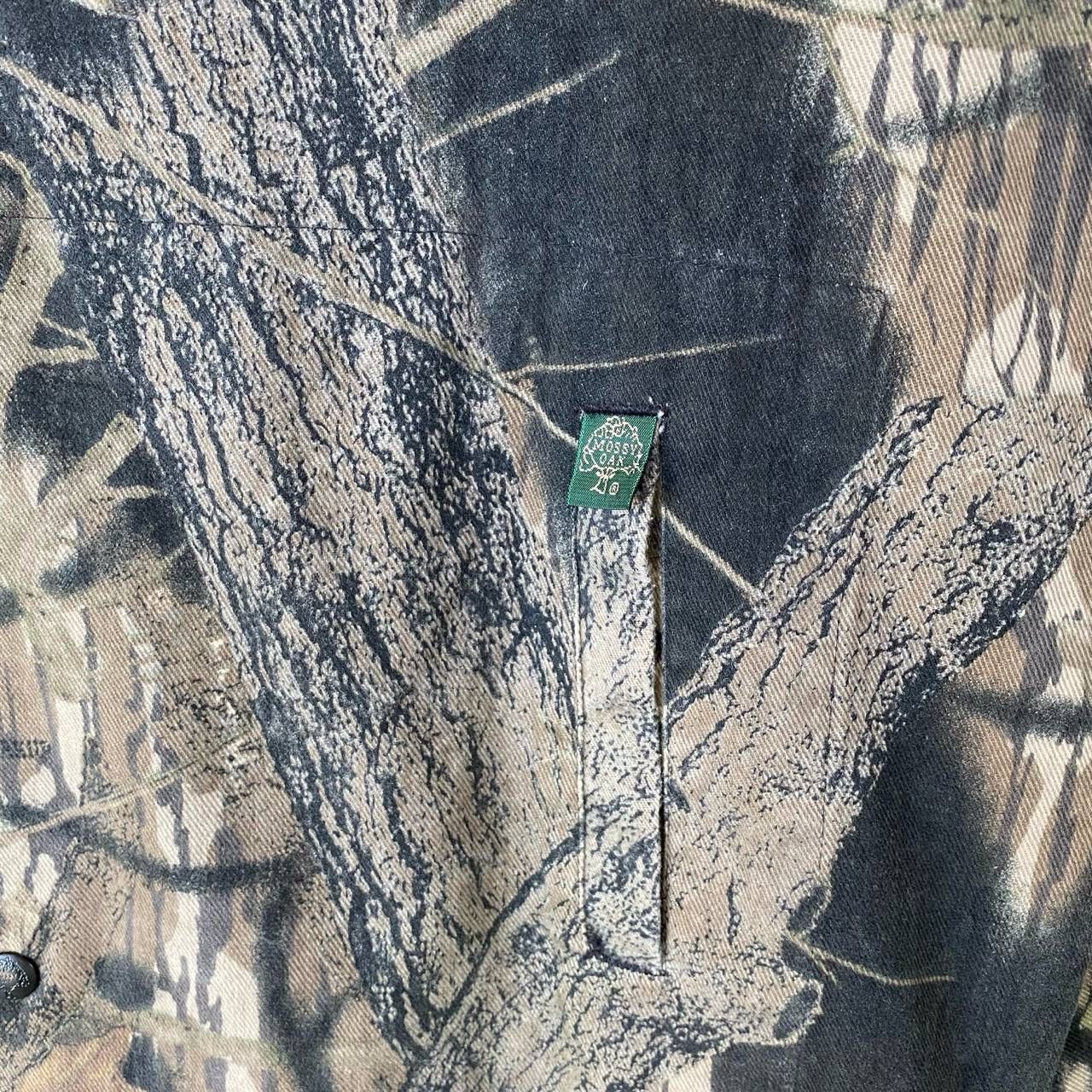 Mossy Oaks × Vintage Vintage Mousy oaks Real Tree Printed Button Up Jacket Size US L / EU 52-54 / 3 - 6 Thumbnail