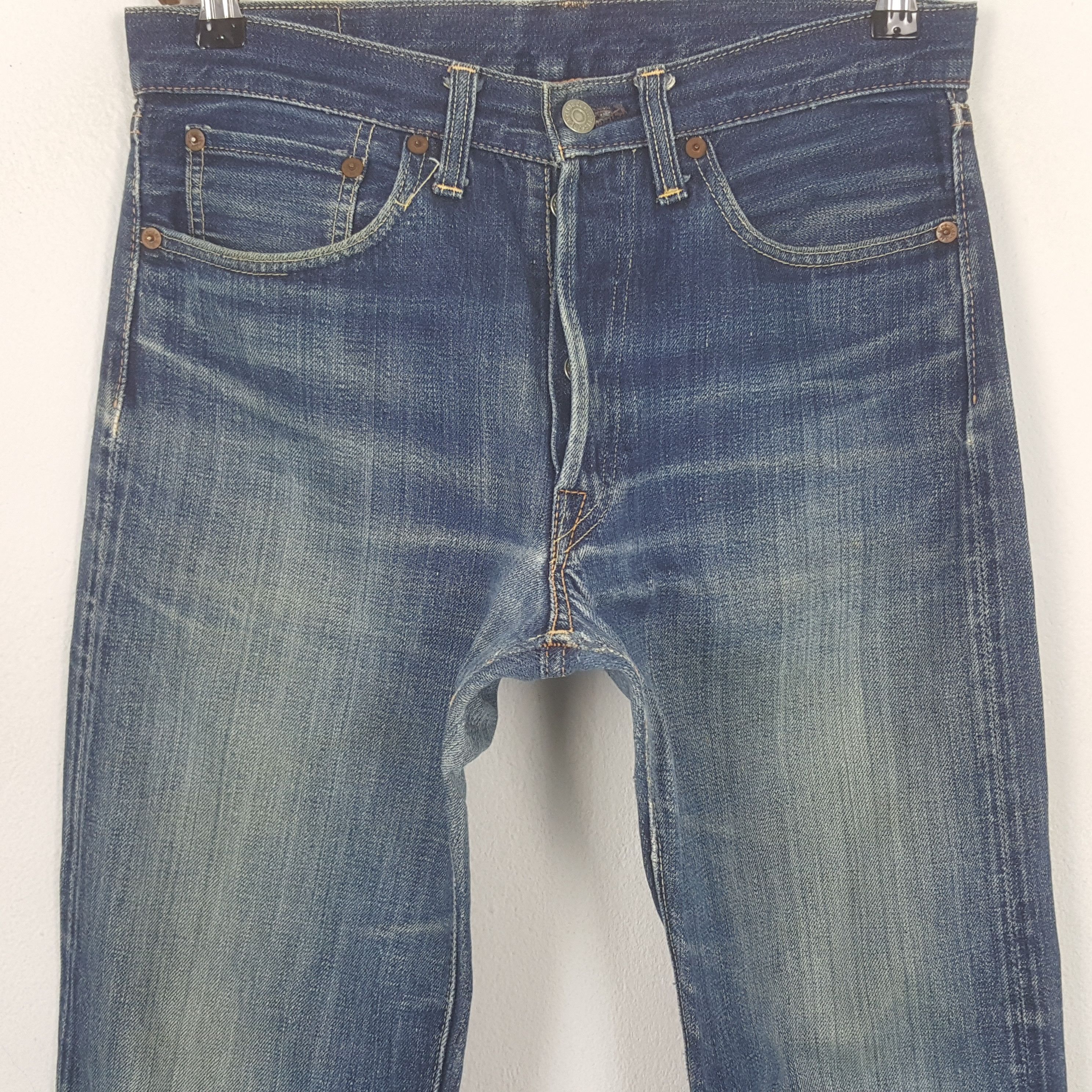 The Real McCoy's Vintage Joe McCoy The Real McCoy's Selvedge Denim Jeans RR21 Size US 29 - 2 Thumbnail