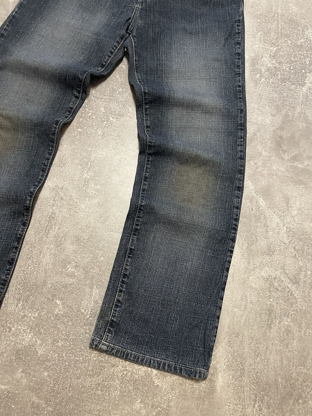 Armani Vintage Armani Jeans Metal Logo Distressed Denim Jeans Size US 34 / EU 50 - 11 Thumbnail