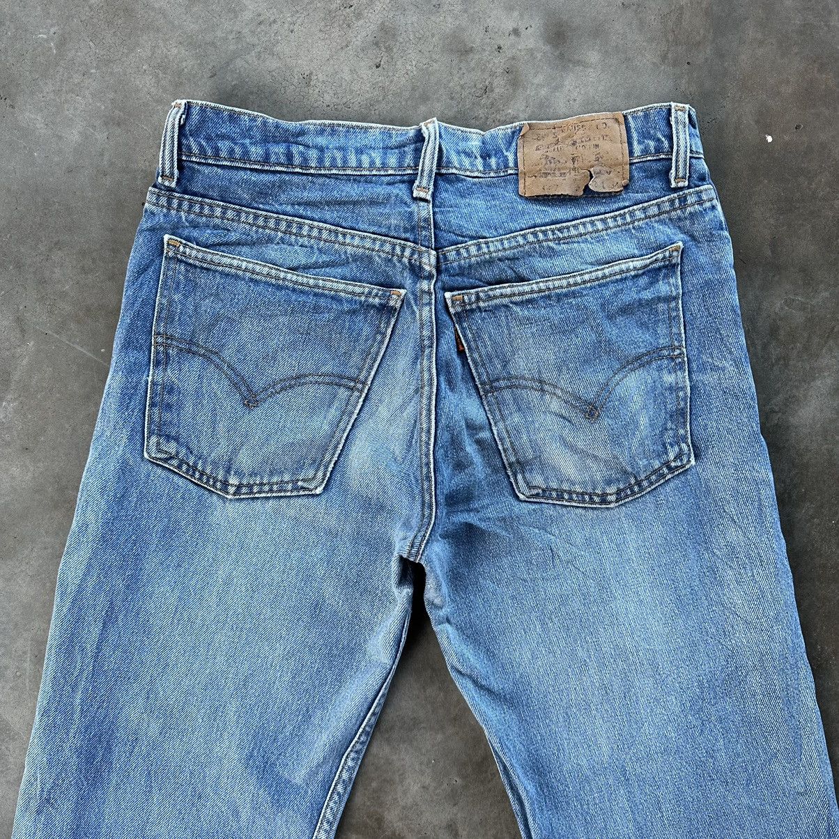 Levi's Vintage Levi’s Distressed Jean Faded Sick Denim Pant W31 Size US 31 - 11 Thumbnail